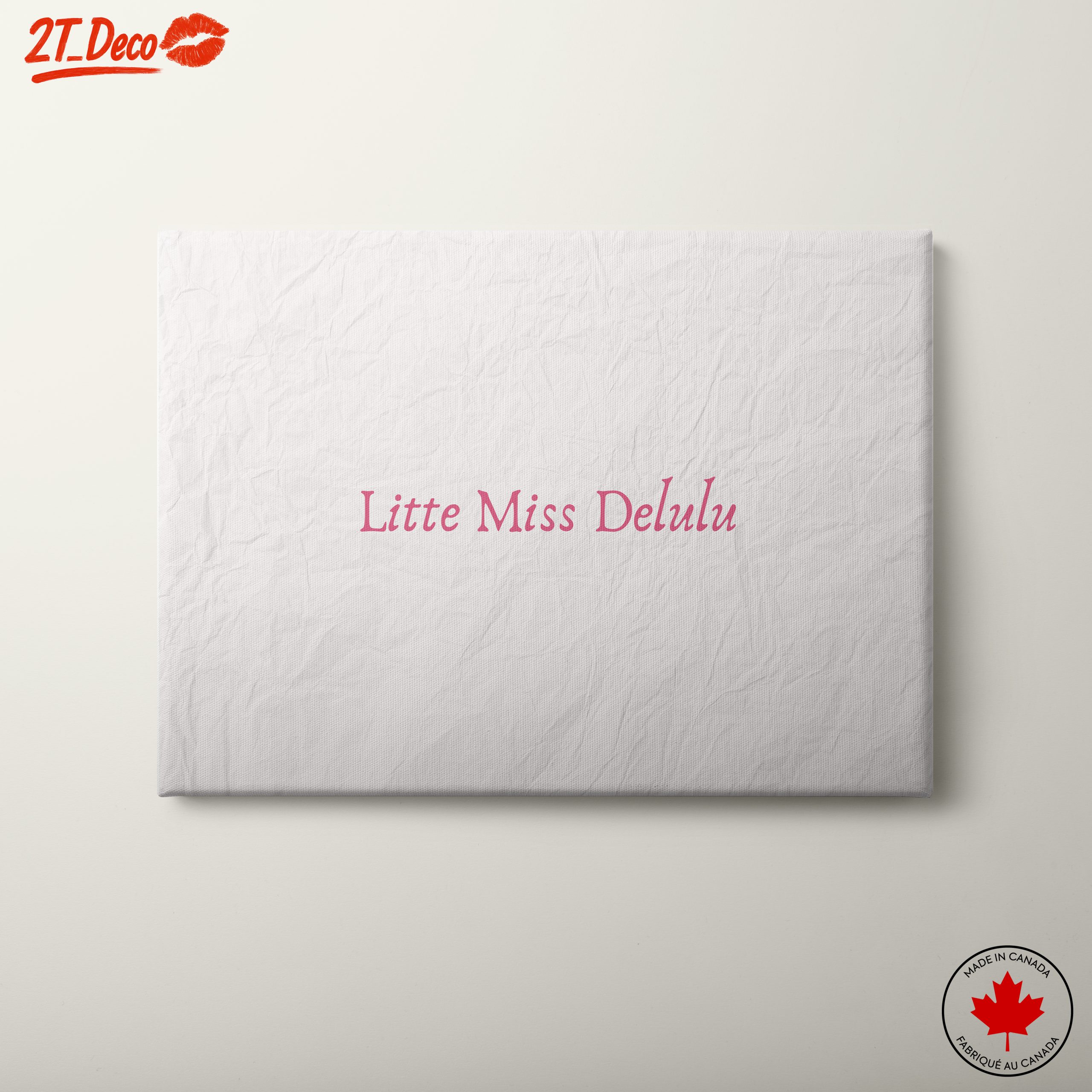 Litte Miss Delulu Floral Art