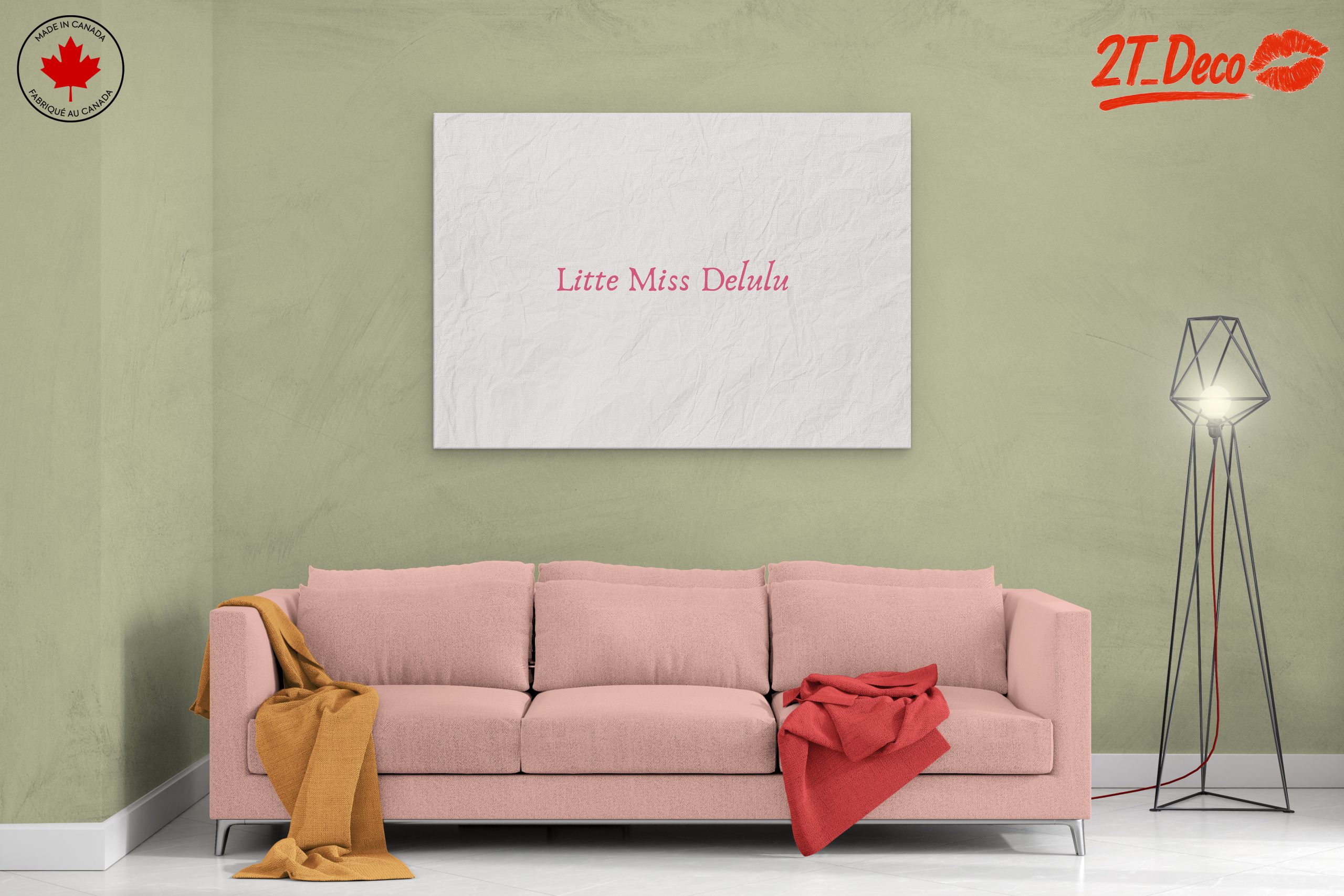 Litte Miss Delulu Floral Art - Image 2