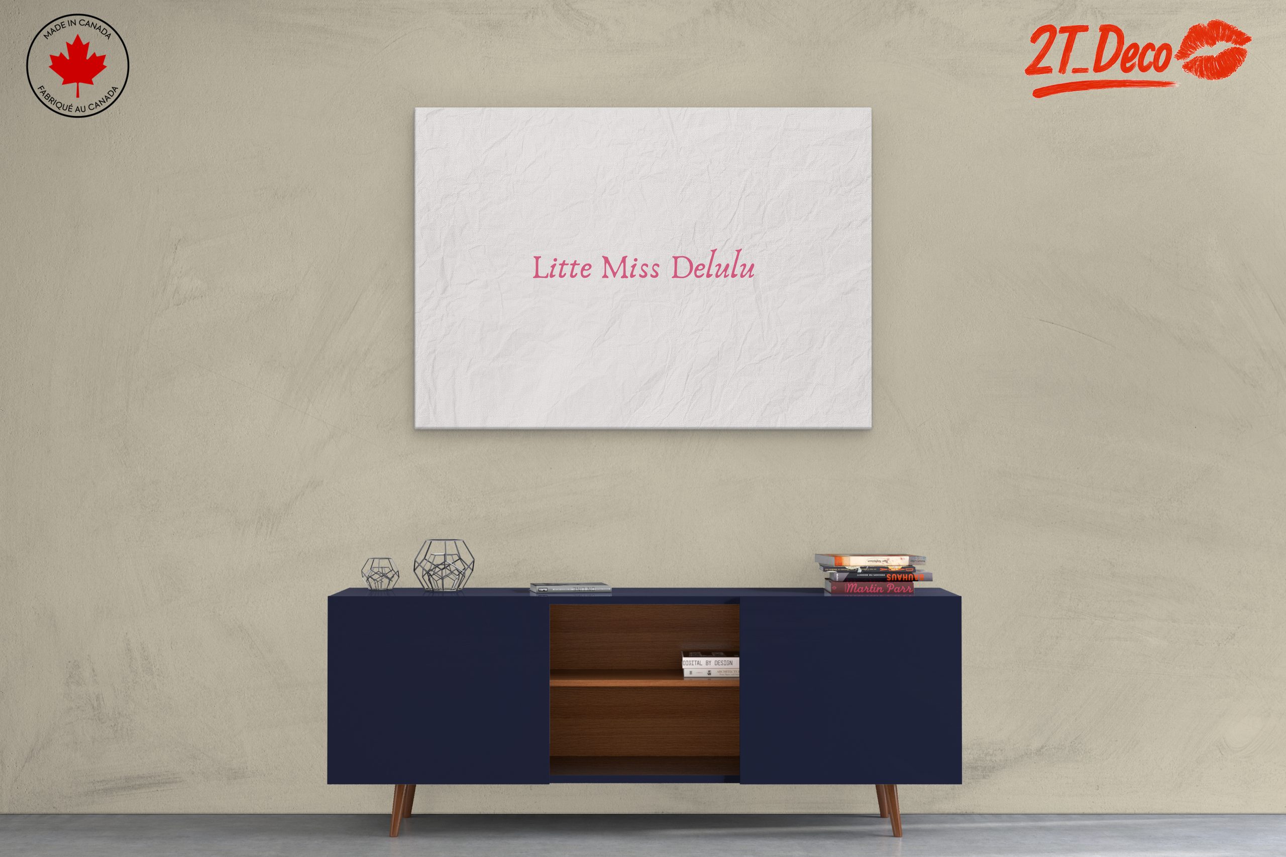 Litte Miss Delulu Floral Art - Image 3