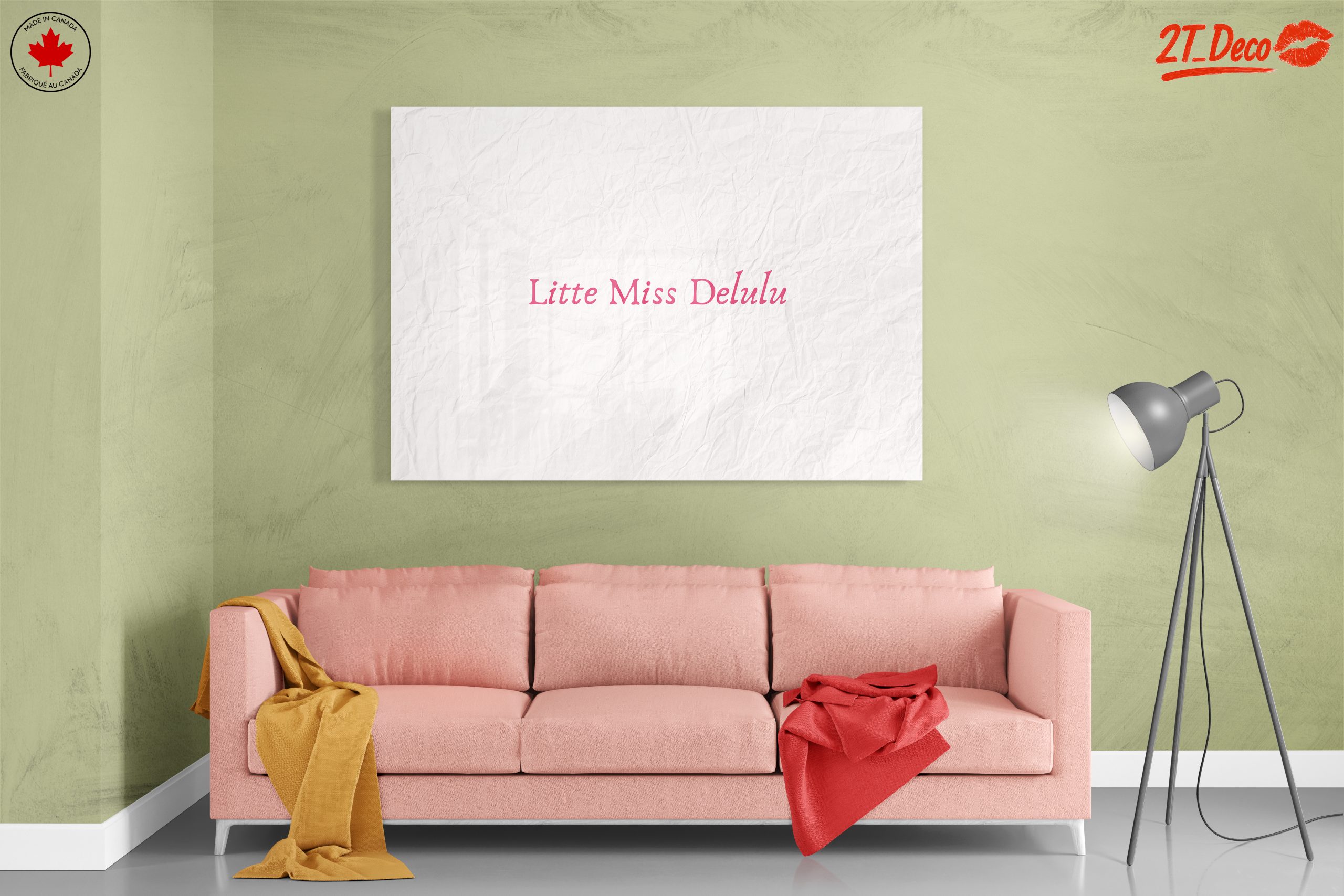 Litte Miss Delulu Floral Art - Image 7