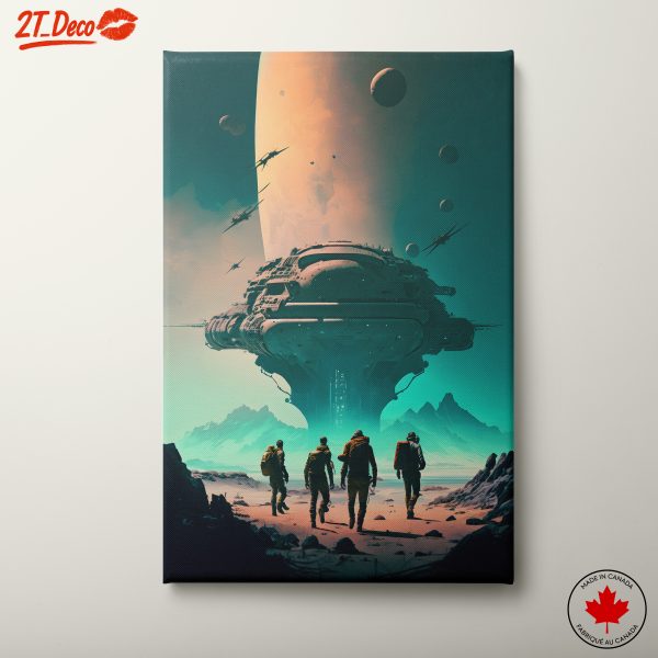 Dynamic Space Exploration Scene