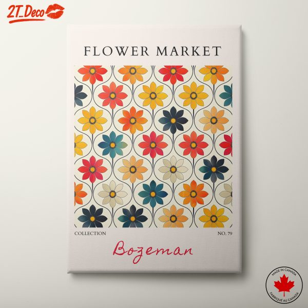 Colorful Floral Pattern Art