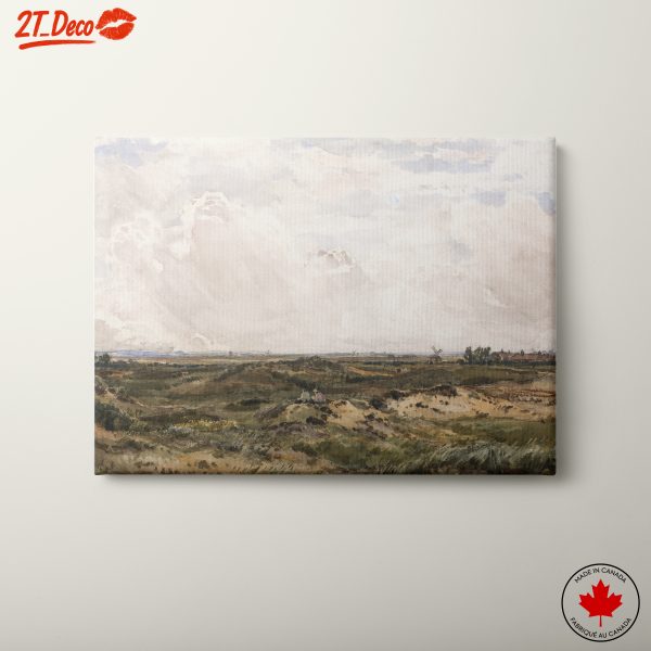 Serene Natural Landscape Watercolor