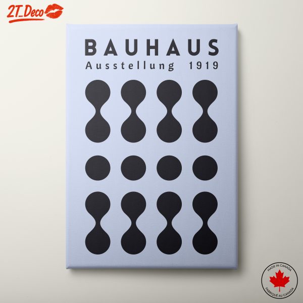 Bauhaus Exhibition 1919 Art Poster