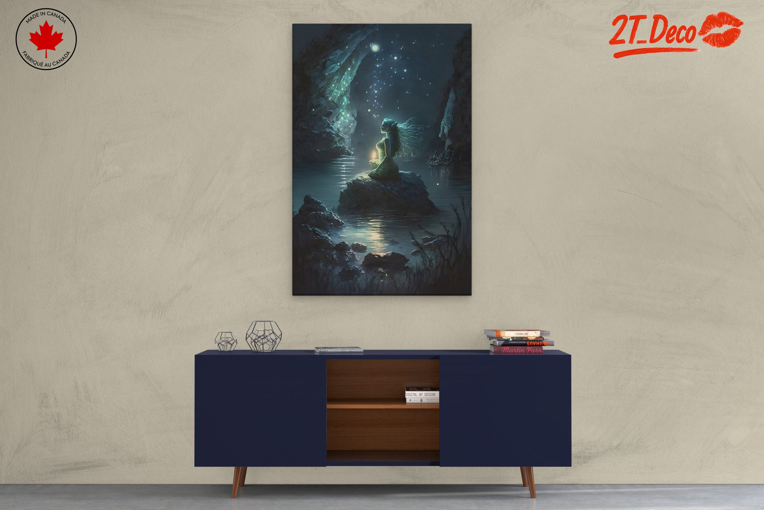 Ethereal Fantasy Portrait by a Calm Lake - Image 3