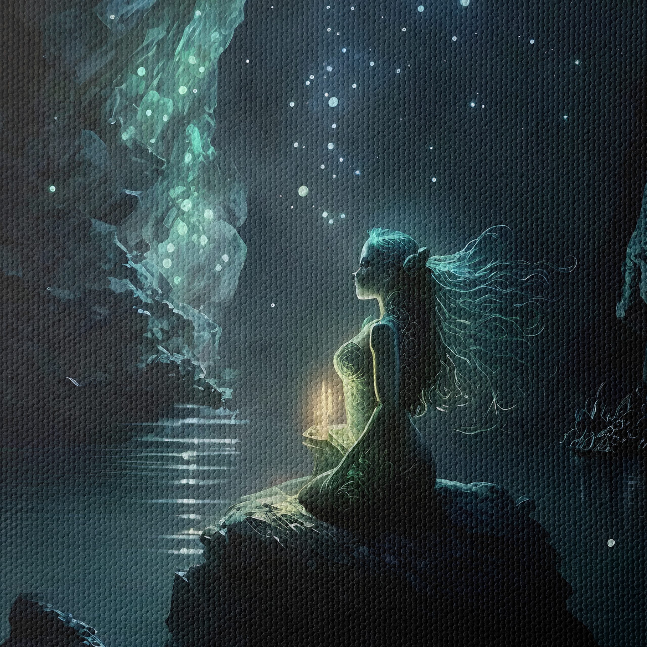 Ethereal Fantasy Portrait by a Calm Lake - Image 4