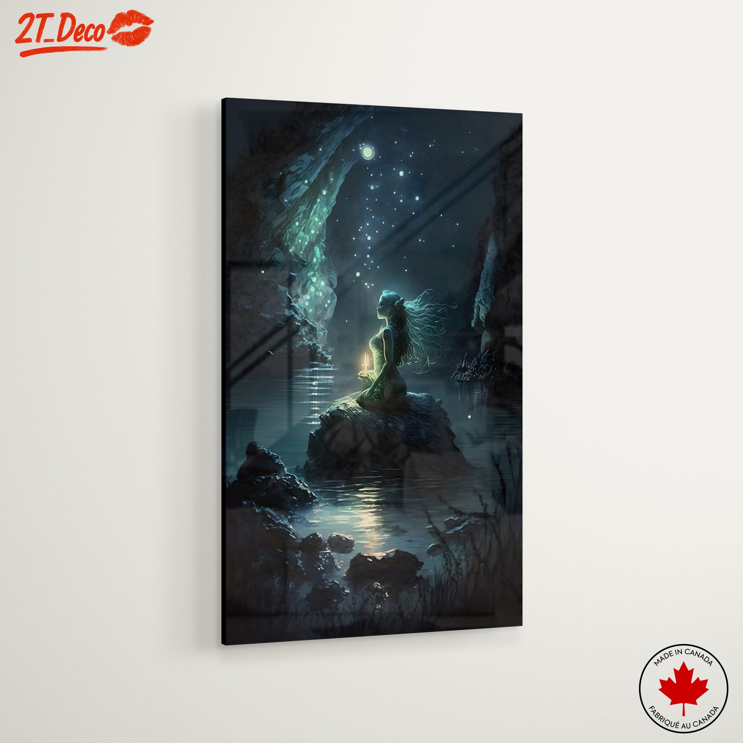 Ethereal Fantasy Portrait by a Calm Lake - Image 6