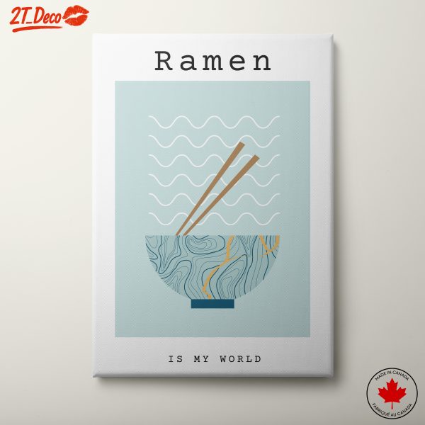 Stylized Ramen Bowl Design
