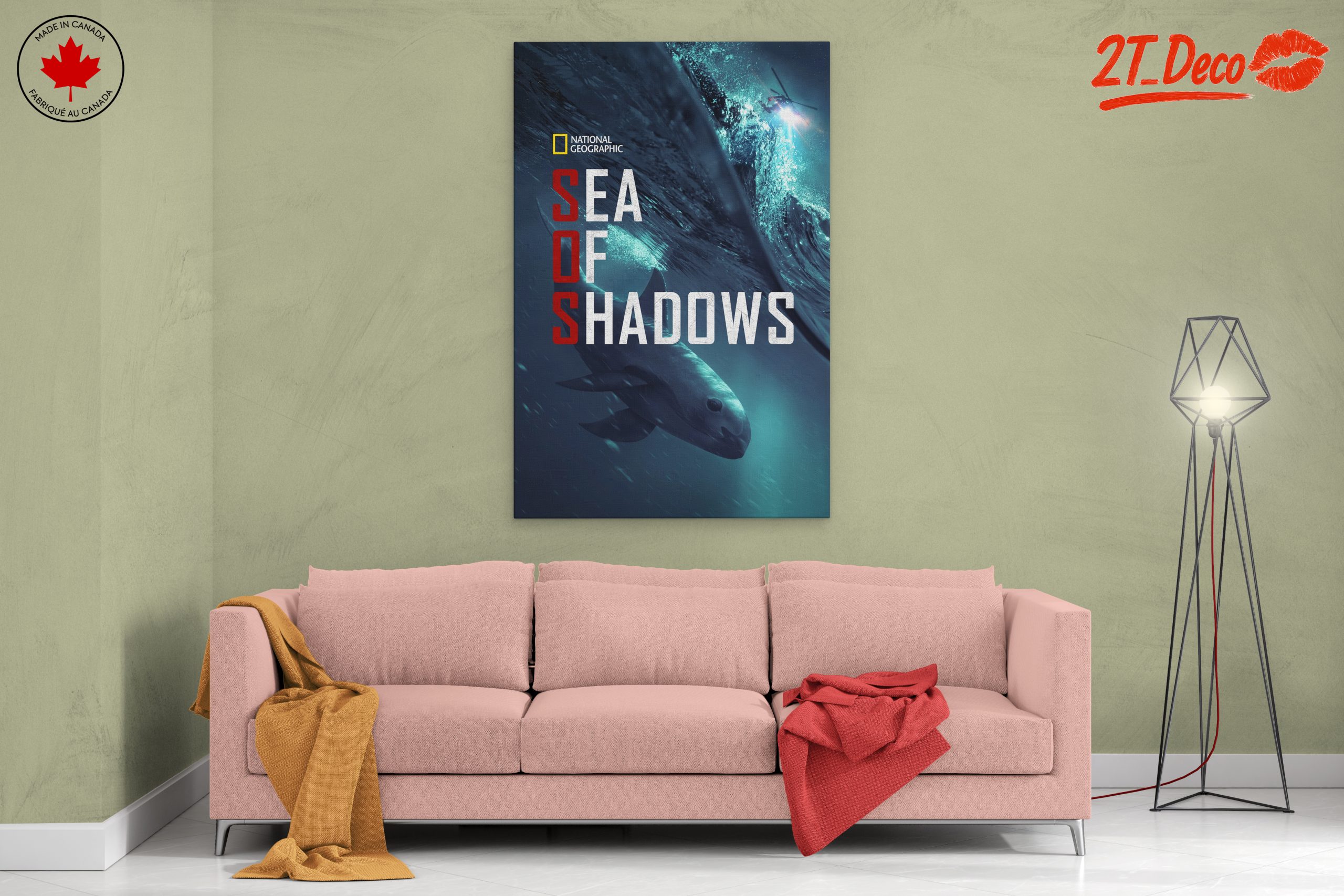Sea of Shadows Featuring Aquatic Life - Image 2