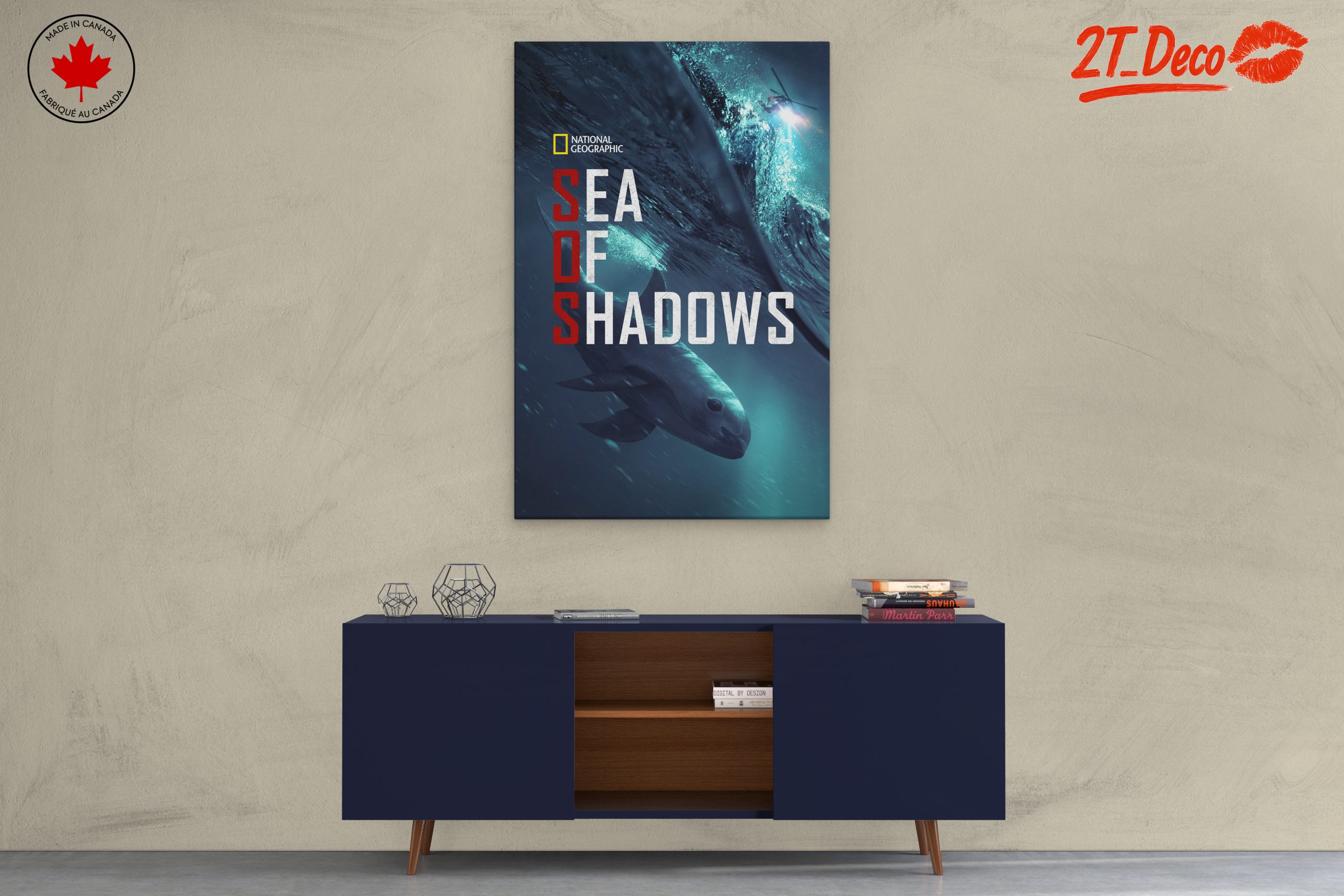 Sea of Shadows Featuring Aquatic Life - Image 3