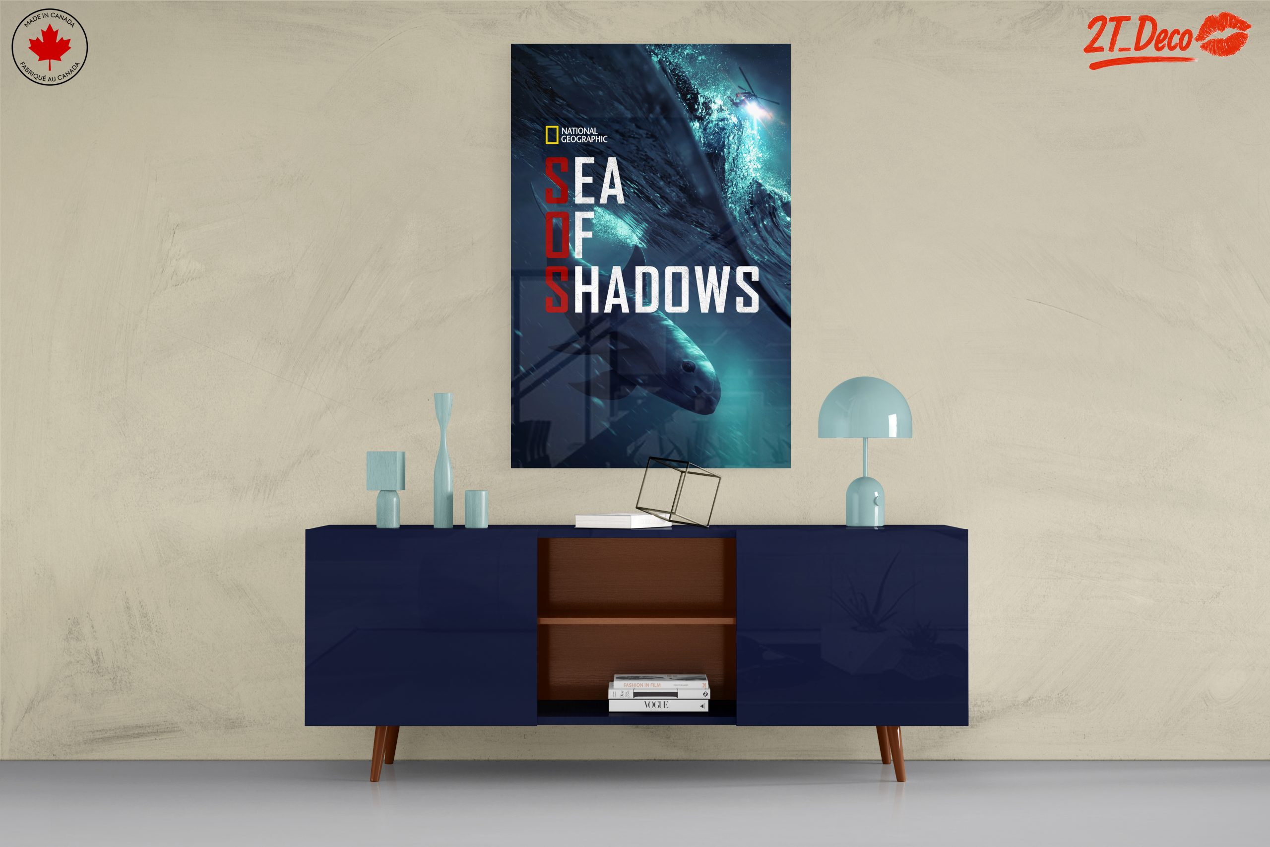 Sea of Shadows Featuring Aquatic Life - Image 8