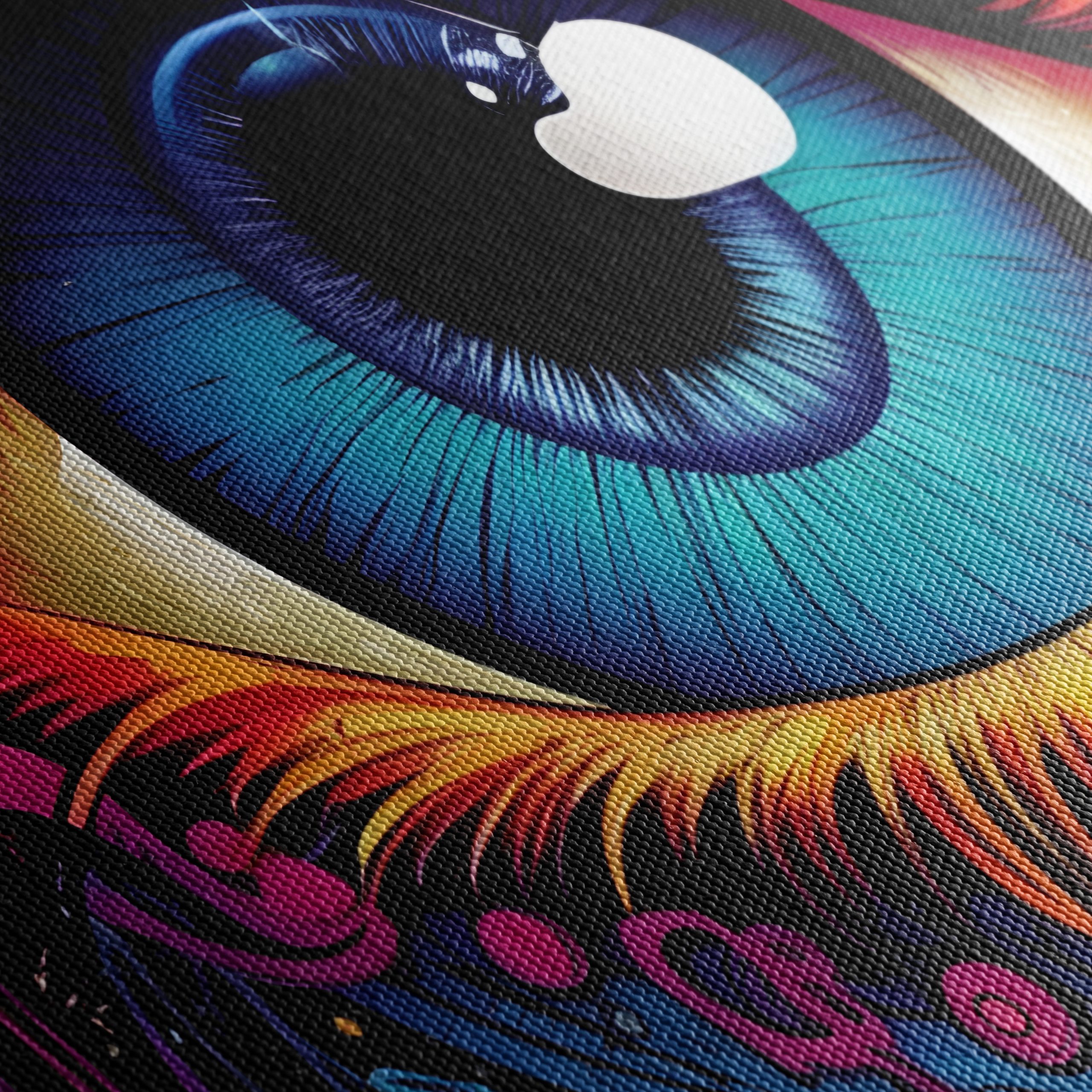 Vibrant Abstract Eye Artwork - Image 5