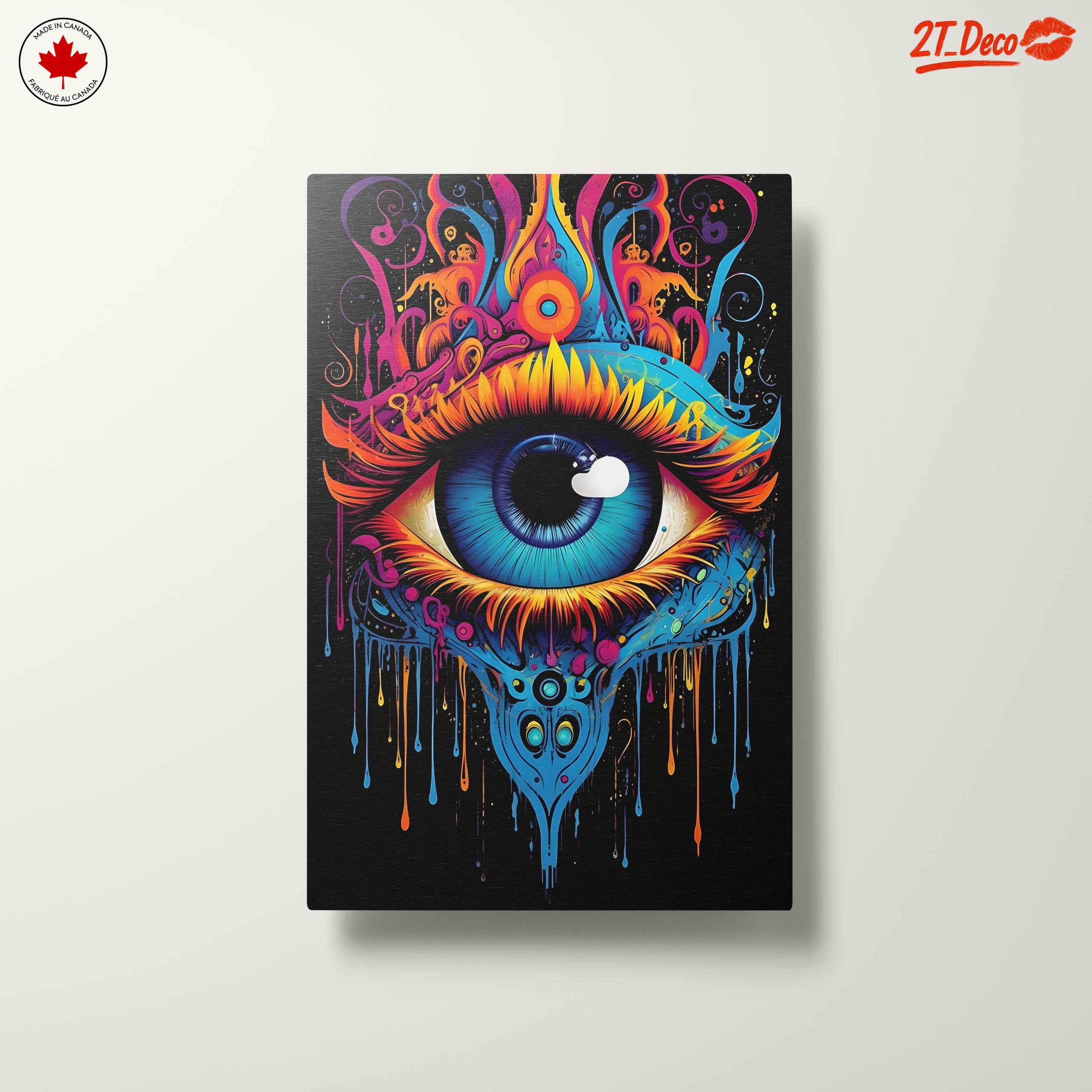 Vibrant Abstract Eye Artwork - Image 10