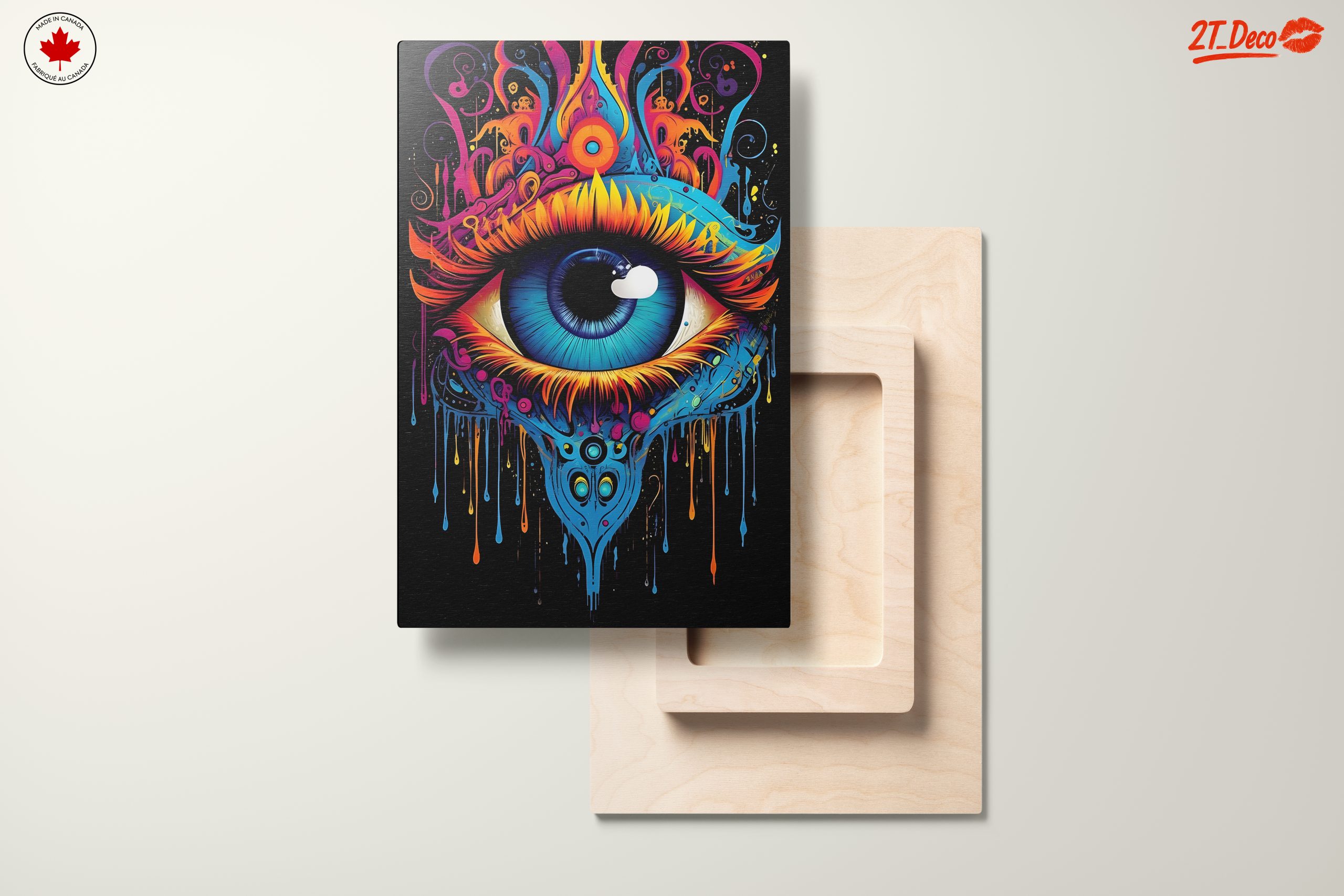 Vibrant Abstract Eye Artwork - Image 11