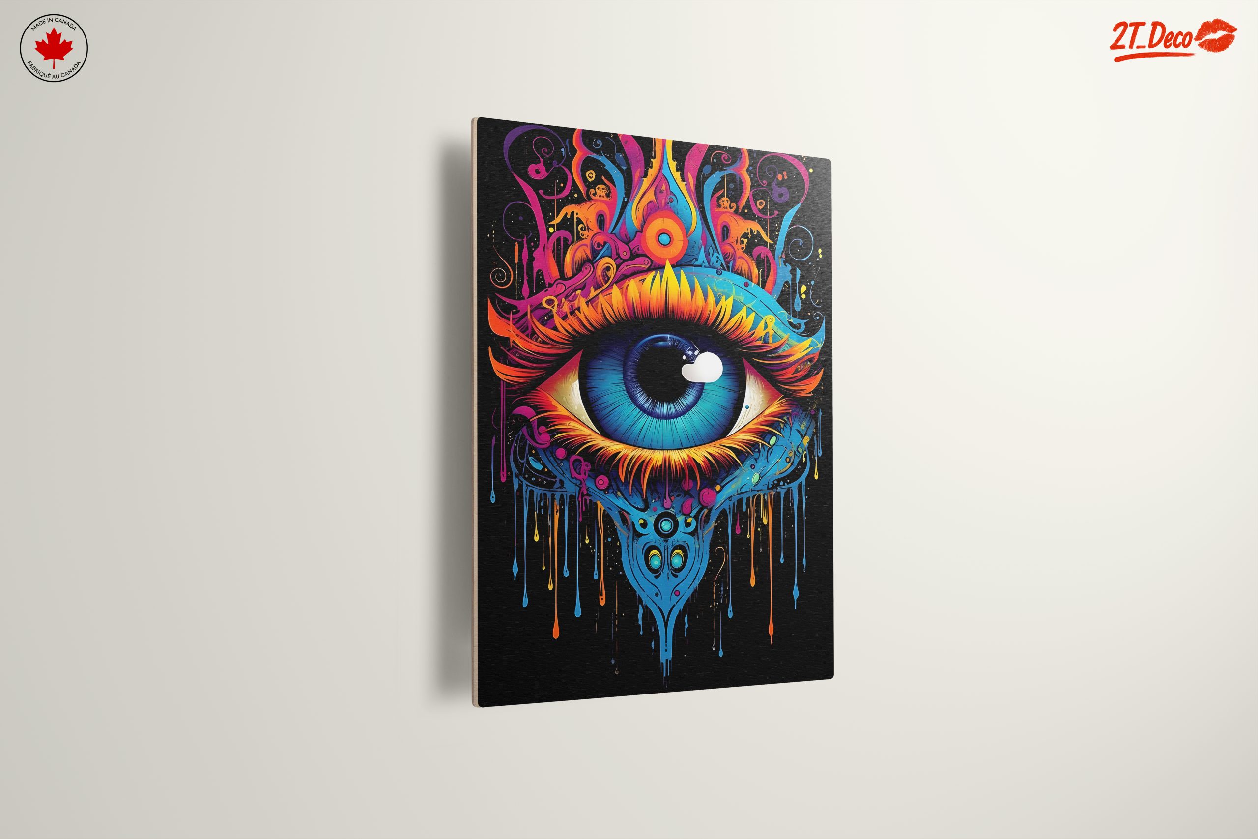 Vibrant Abstract Eye Artwork - Image 13