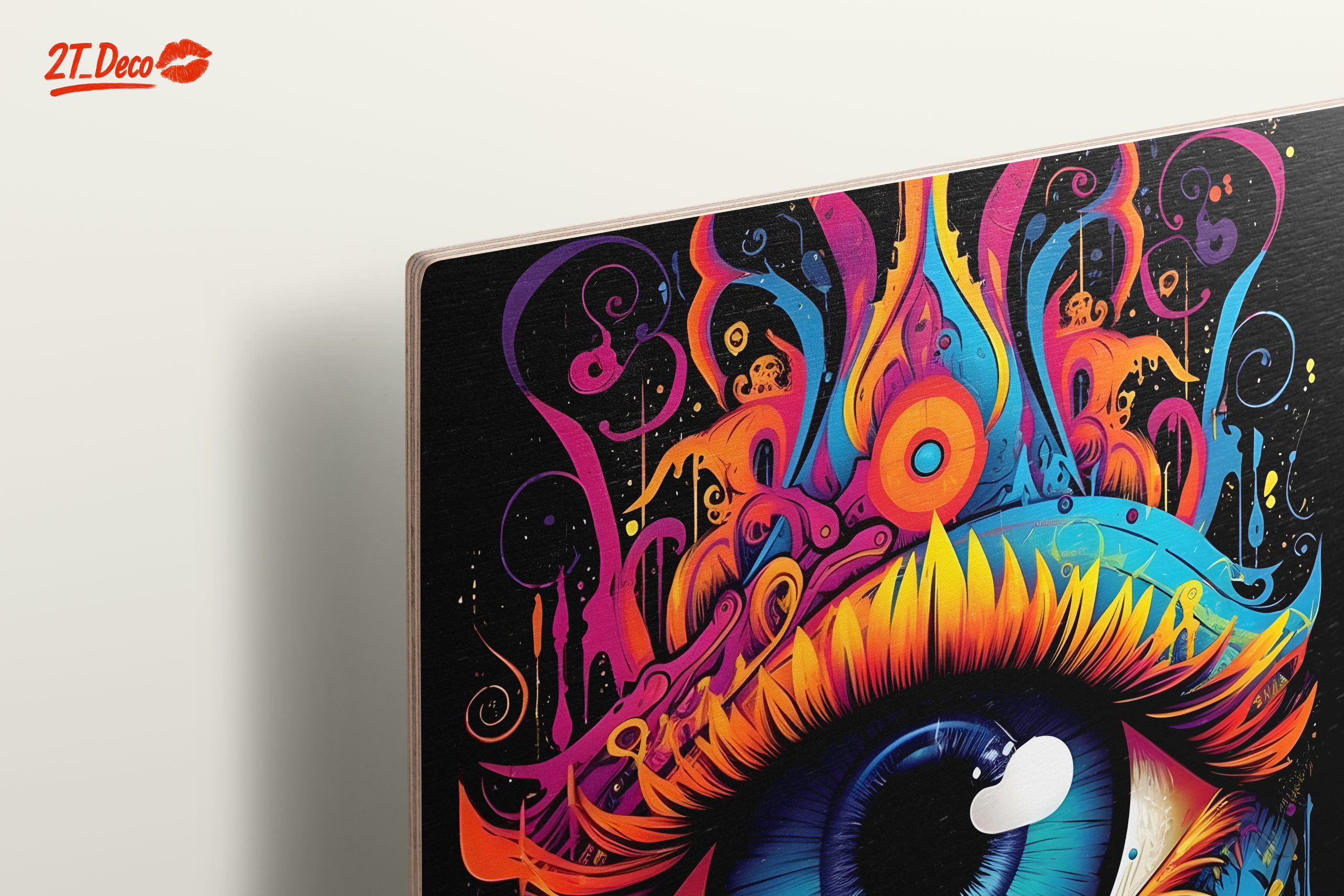 Vibrant Abstract Eye Artwork - Image 15