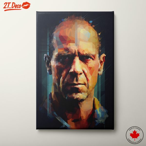 Vibrant Character Portrayal in Contemporary Style