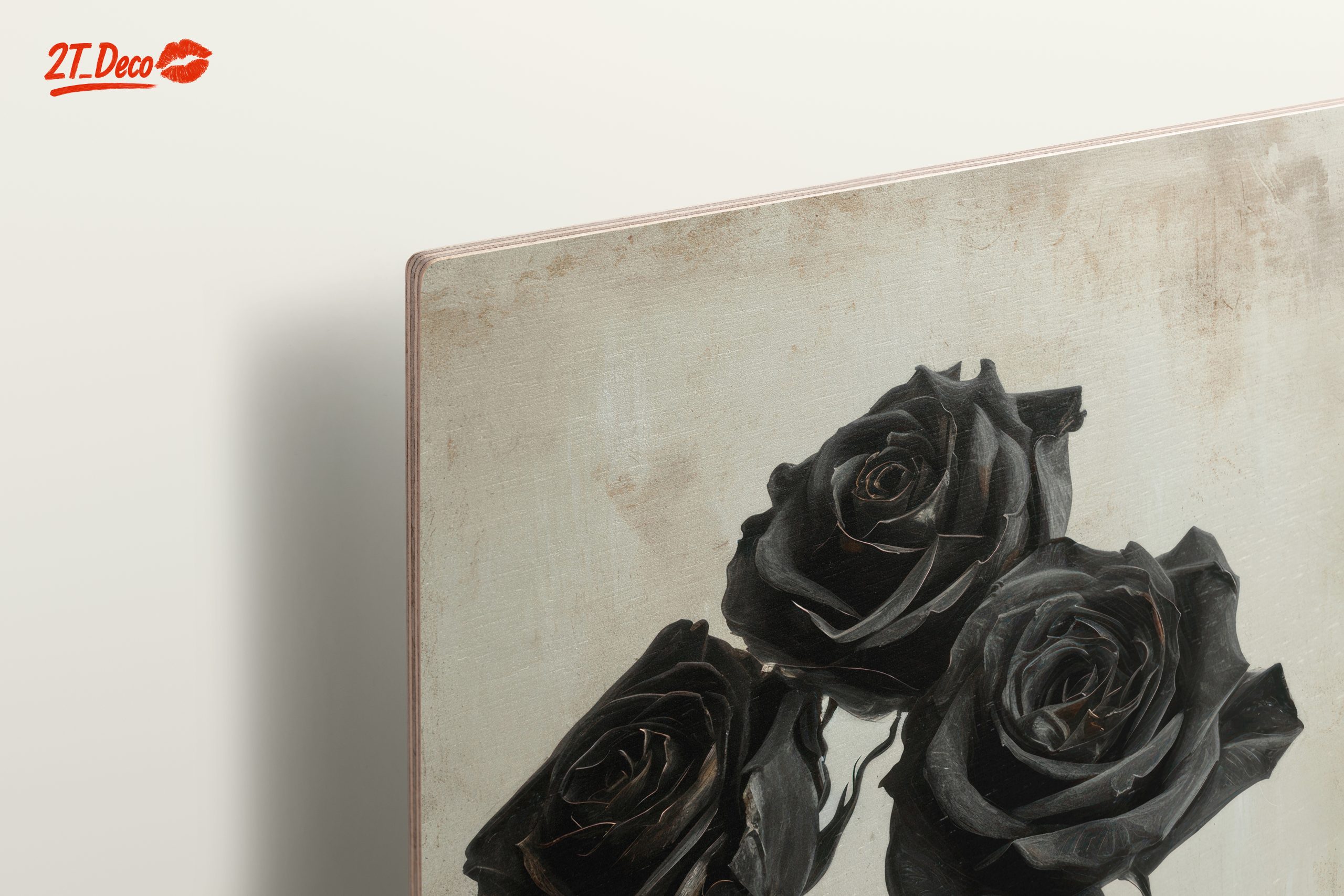 Black Roses Floral Art - Image 15