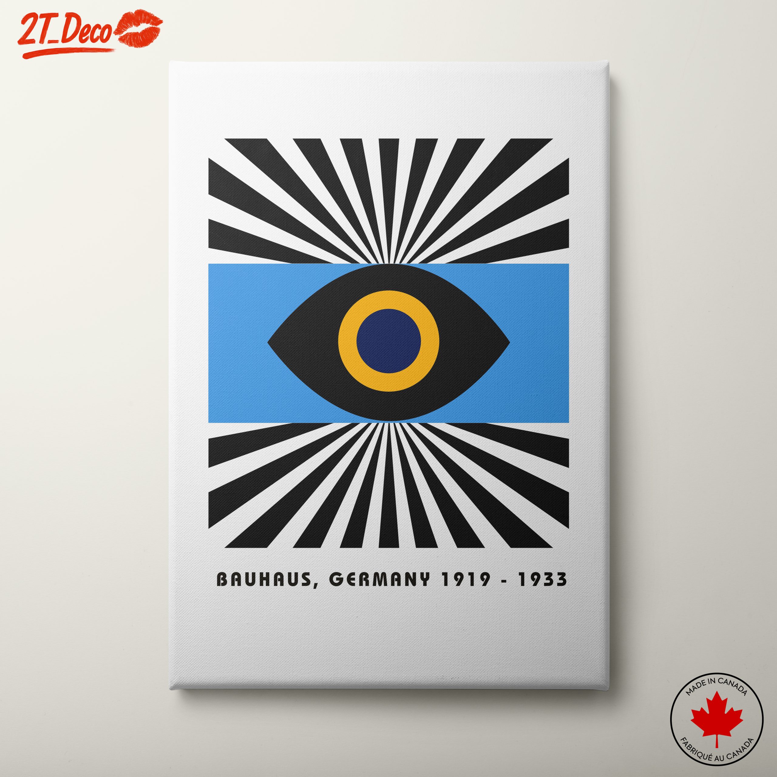 Bauhaus Art Eye Design from Germany