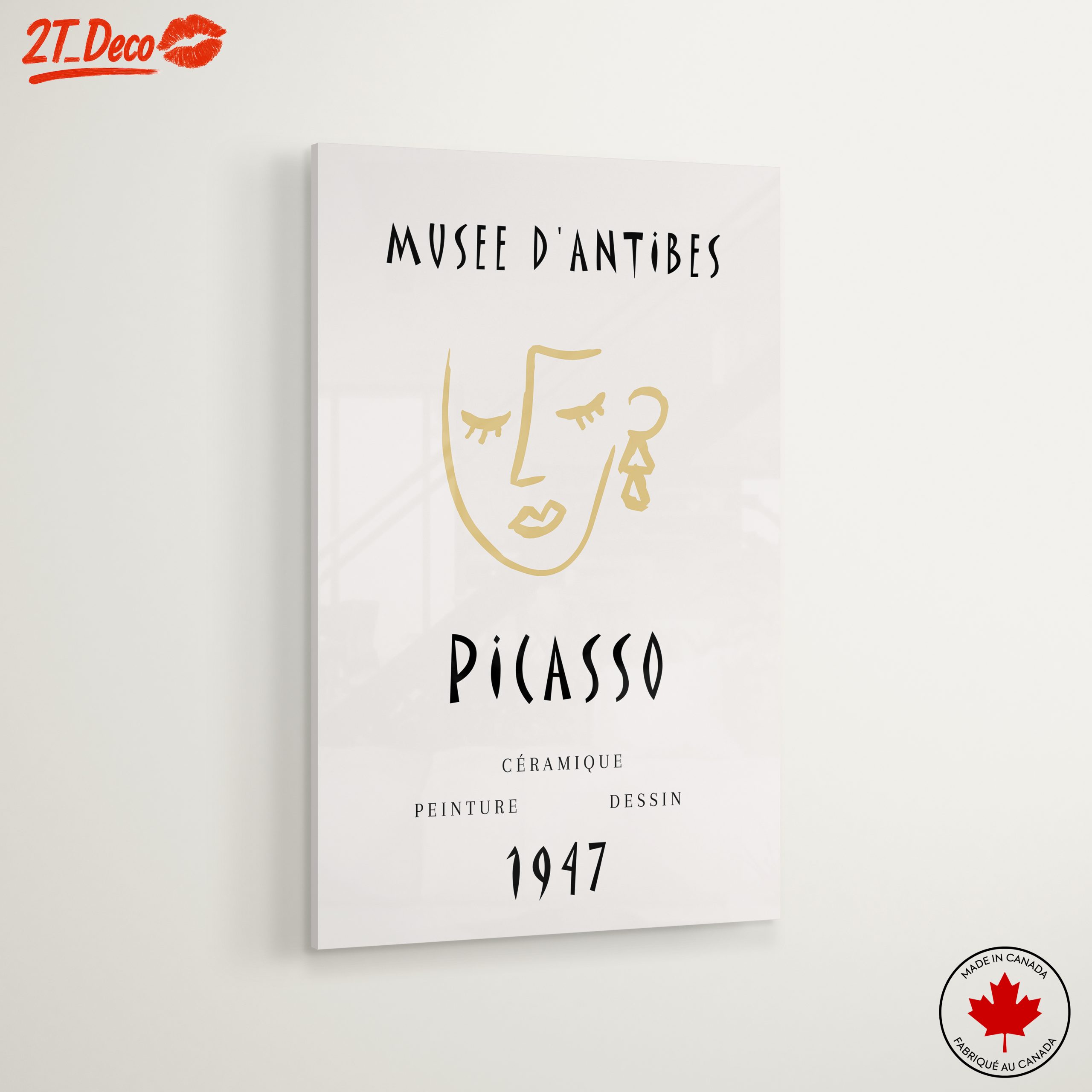 Picasso Inspired Ceramic Art from 1947 - Image 6