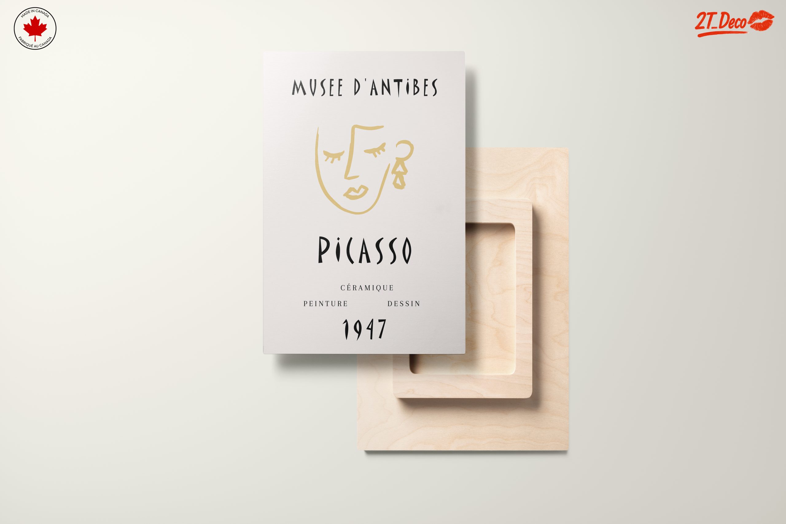 Picasso Inspired Ceramic Art from 1947 - Image 11