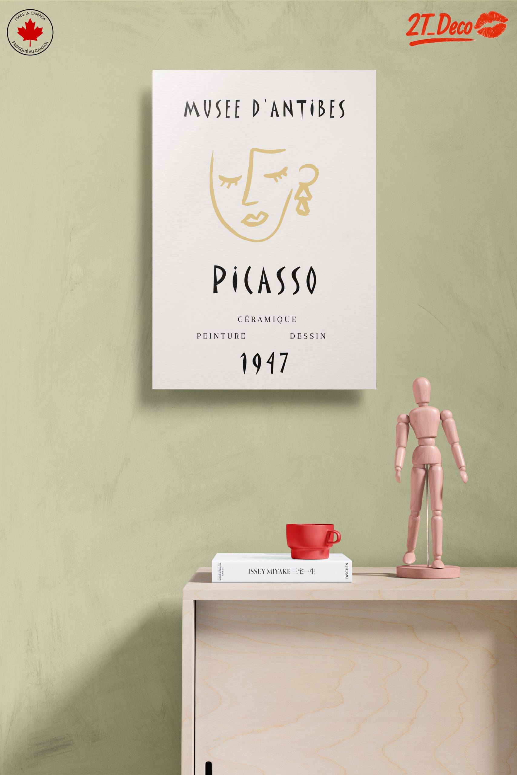Picasso Inspired Ceramic Art from 1947 - Image 14