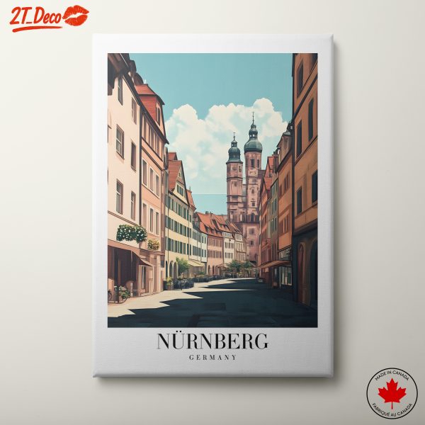 Stunning Contemporary Urban Scene of Nürnberg