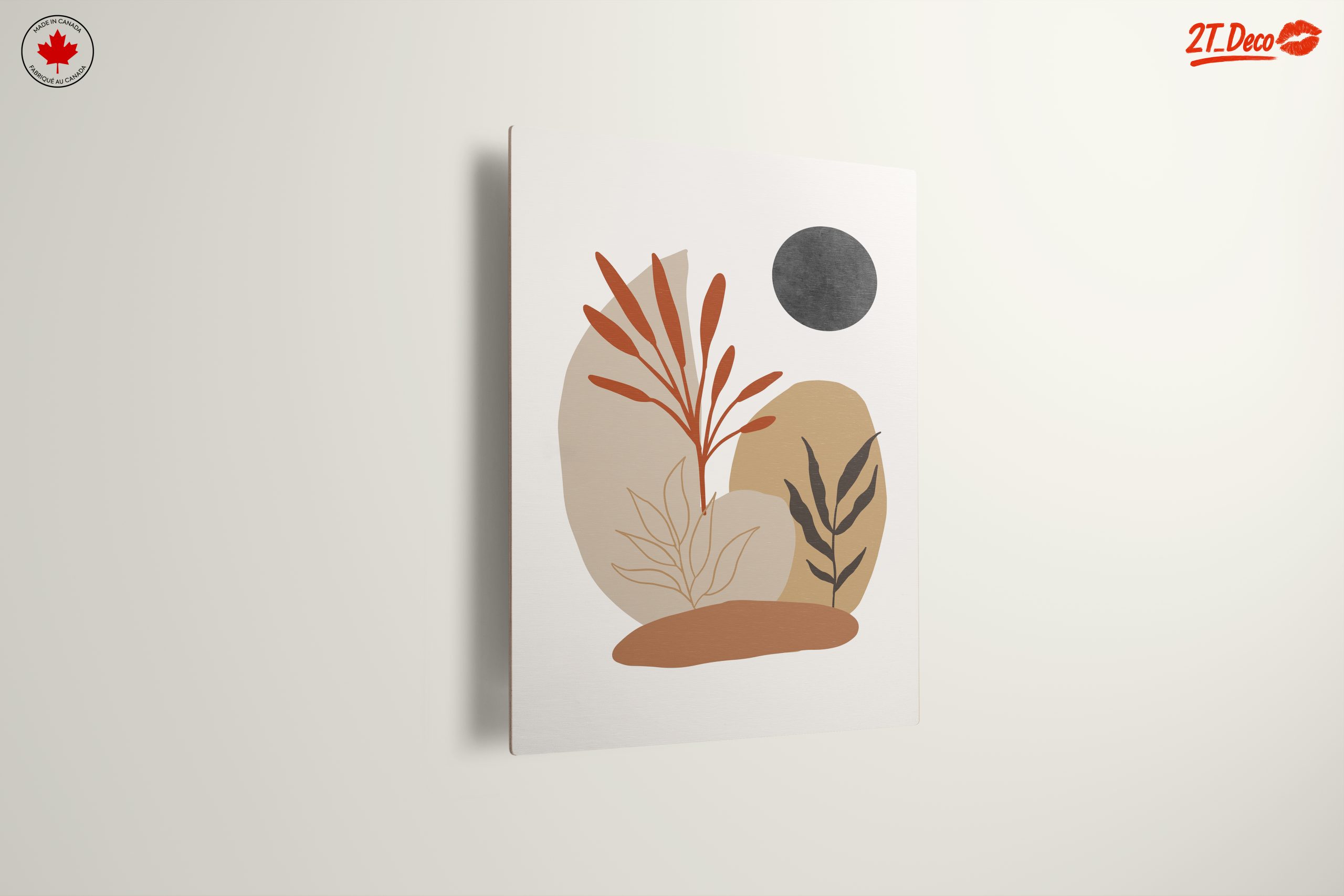 Contemporary Botanical Abstract Composition - Image 13