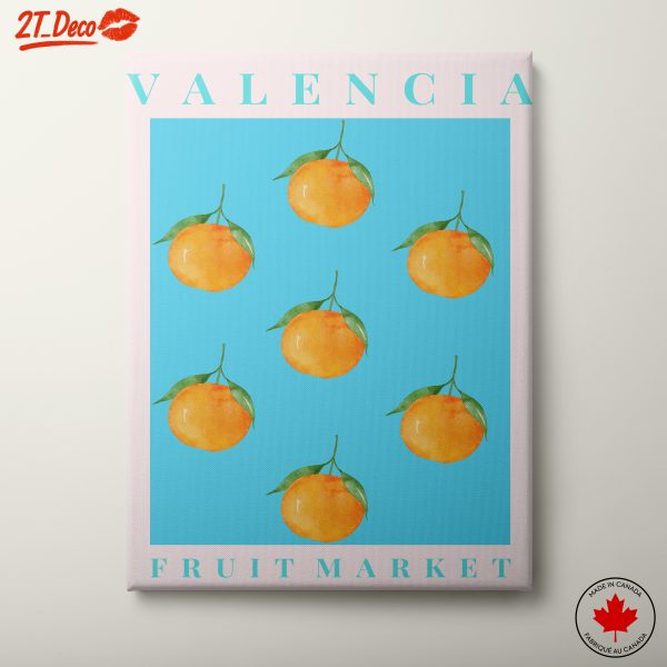 Valencia Fruit Market Art