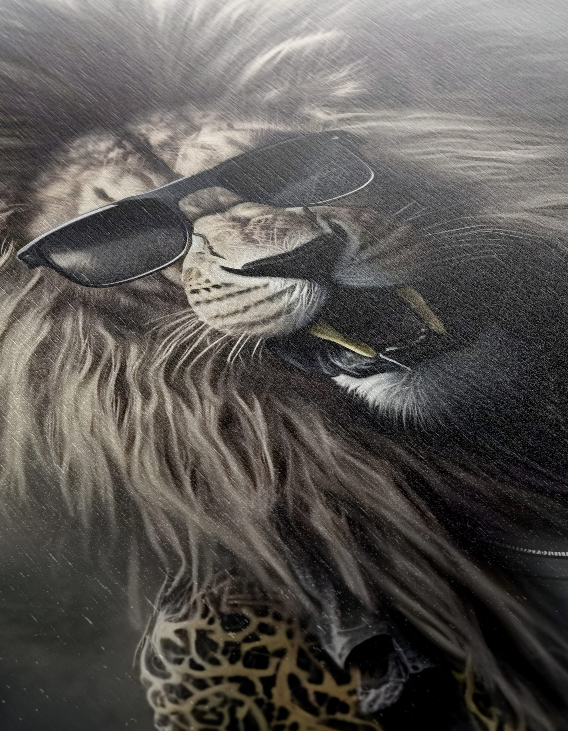 Lion Playing Guitar in Sunglasses - Image 12
