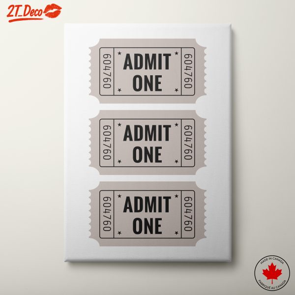 Classic Event Ticket Art Design
