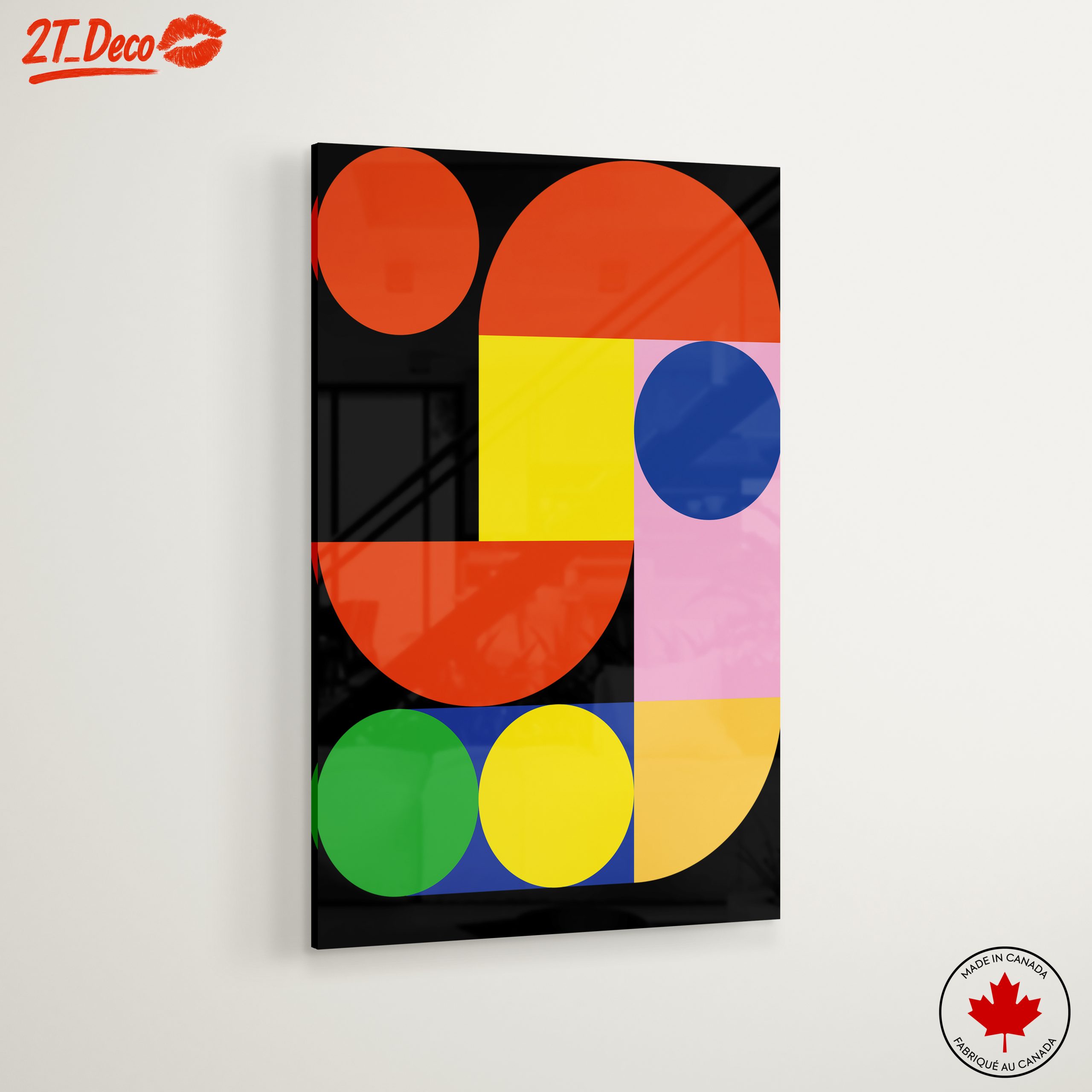 Vibrant Colorful Abstract Composition - Image 6