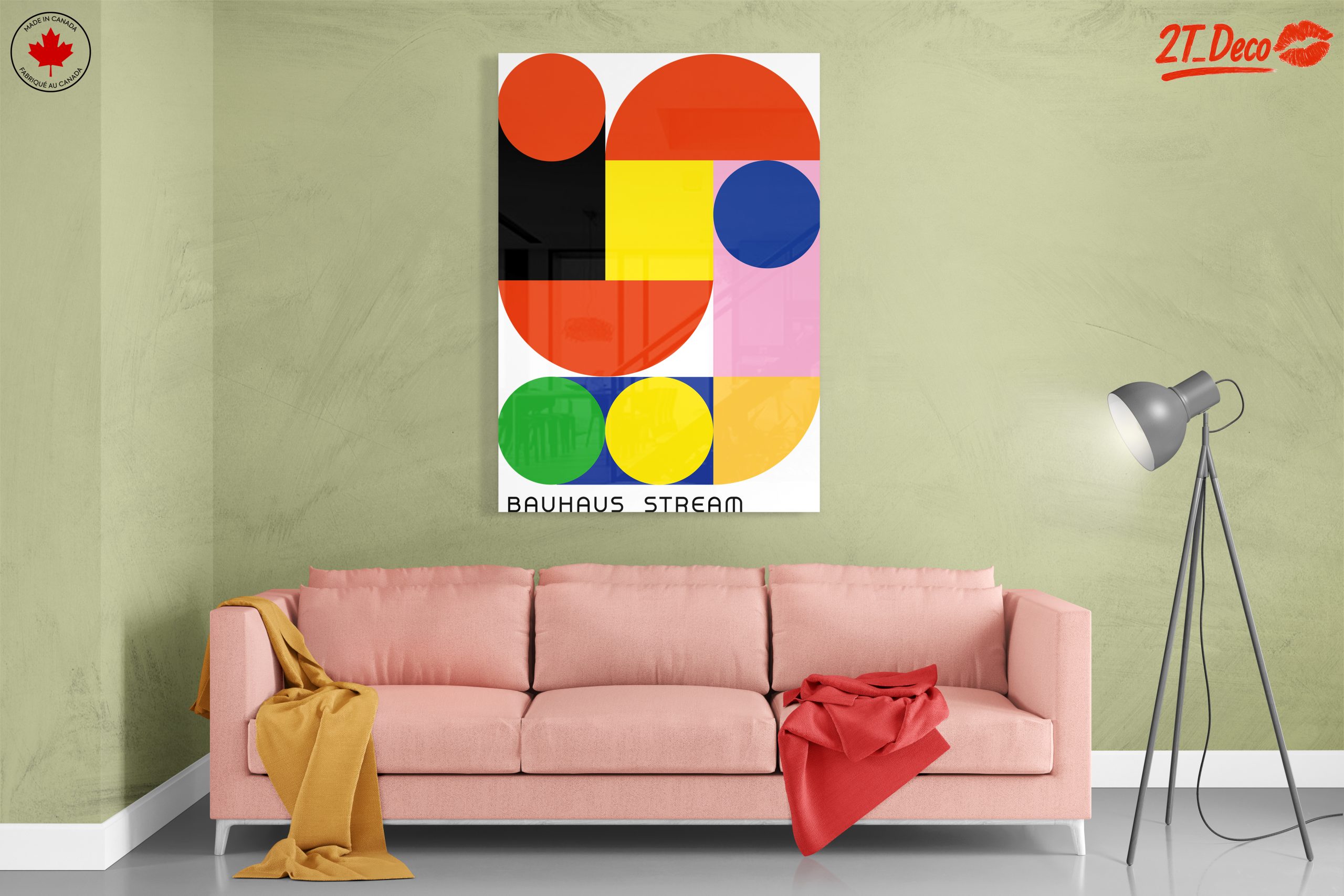 Vibrant Colorful Abstract Composition - Image 7