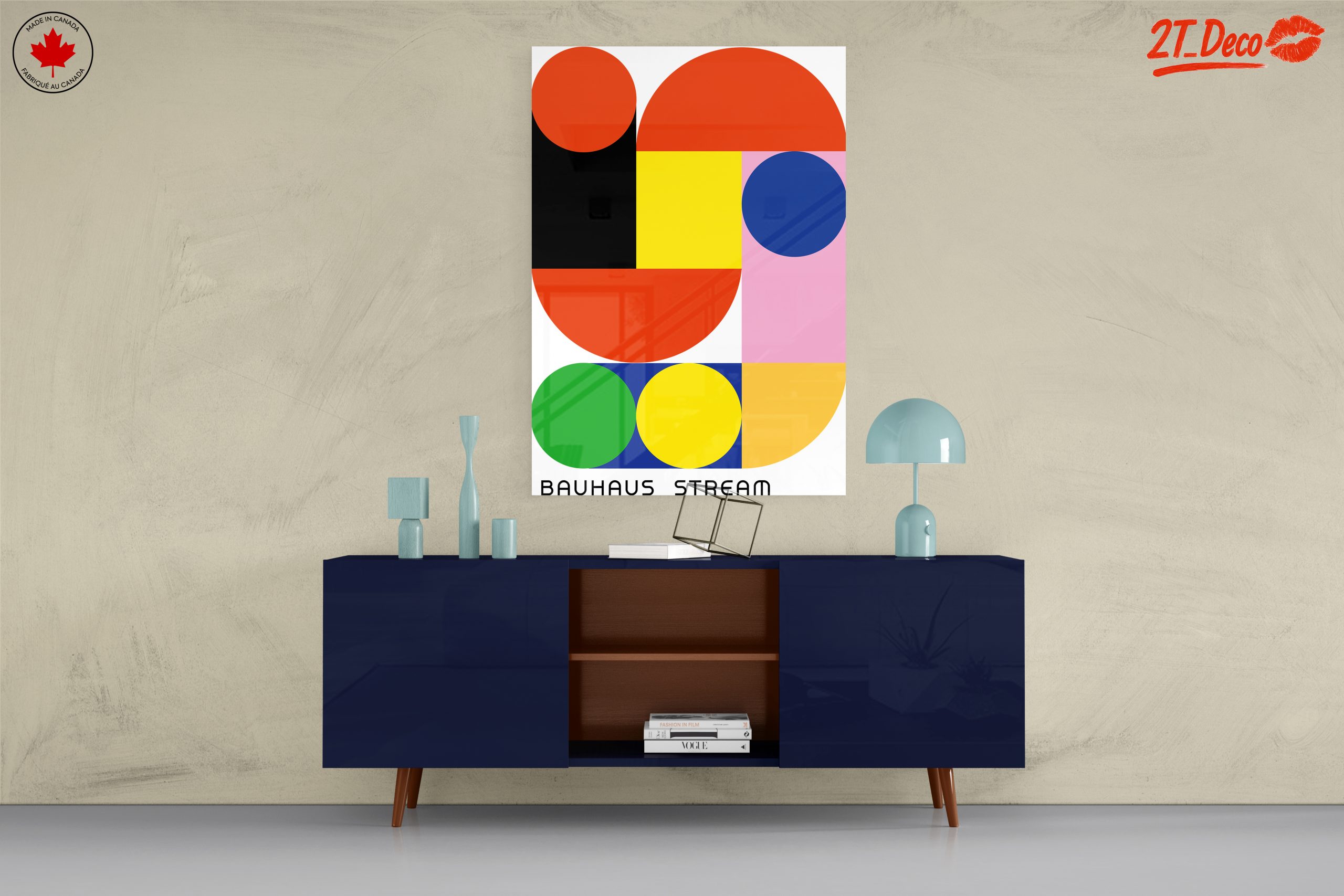 Vibrant Colorful Abstract Composition - Image 8
