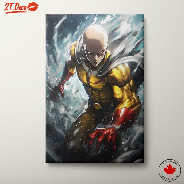 One Punch Man Splash Art of Hero