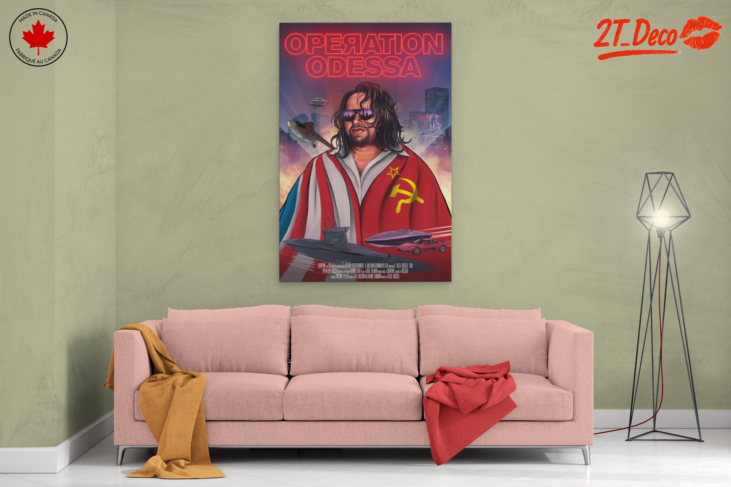 Operation Odessa Vintage Movie Art - Image 2