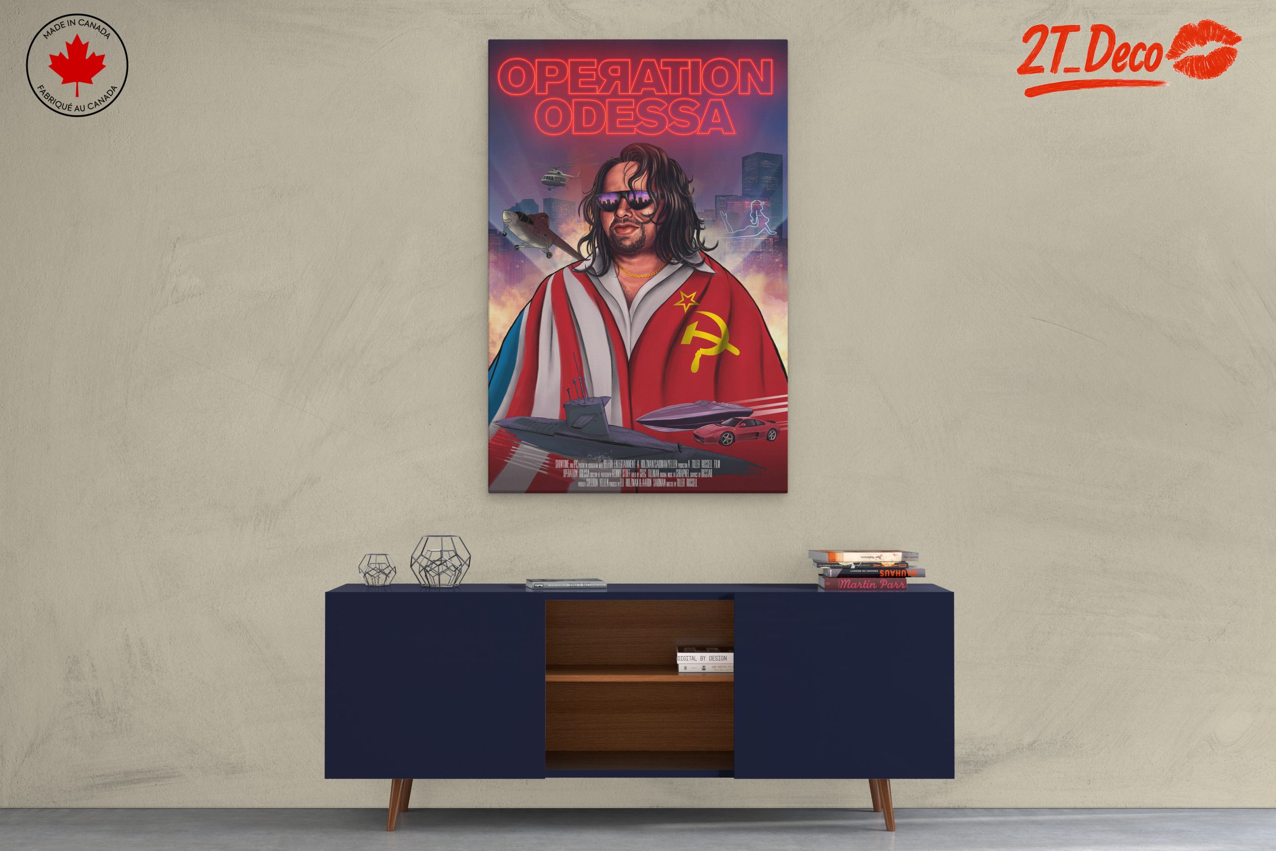 Operation Odessa Vintage Movie Art - Image 3