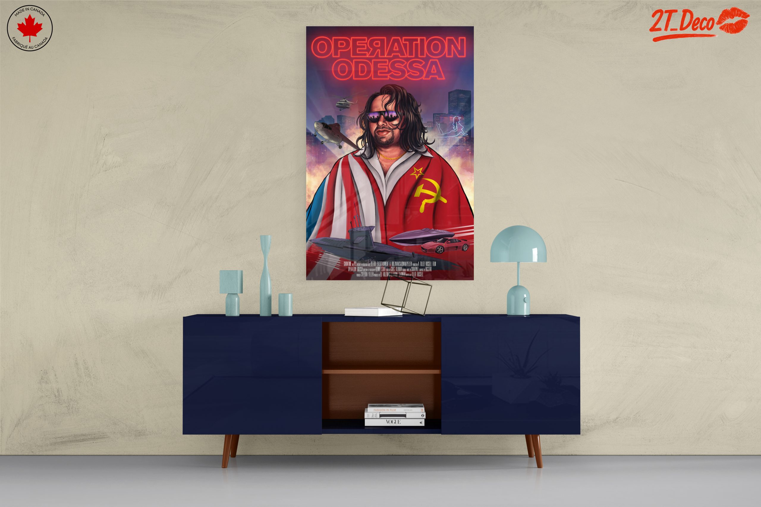 Operation Odessa Vintage Movie Art - Image 8