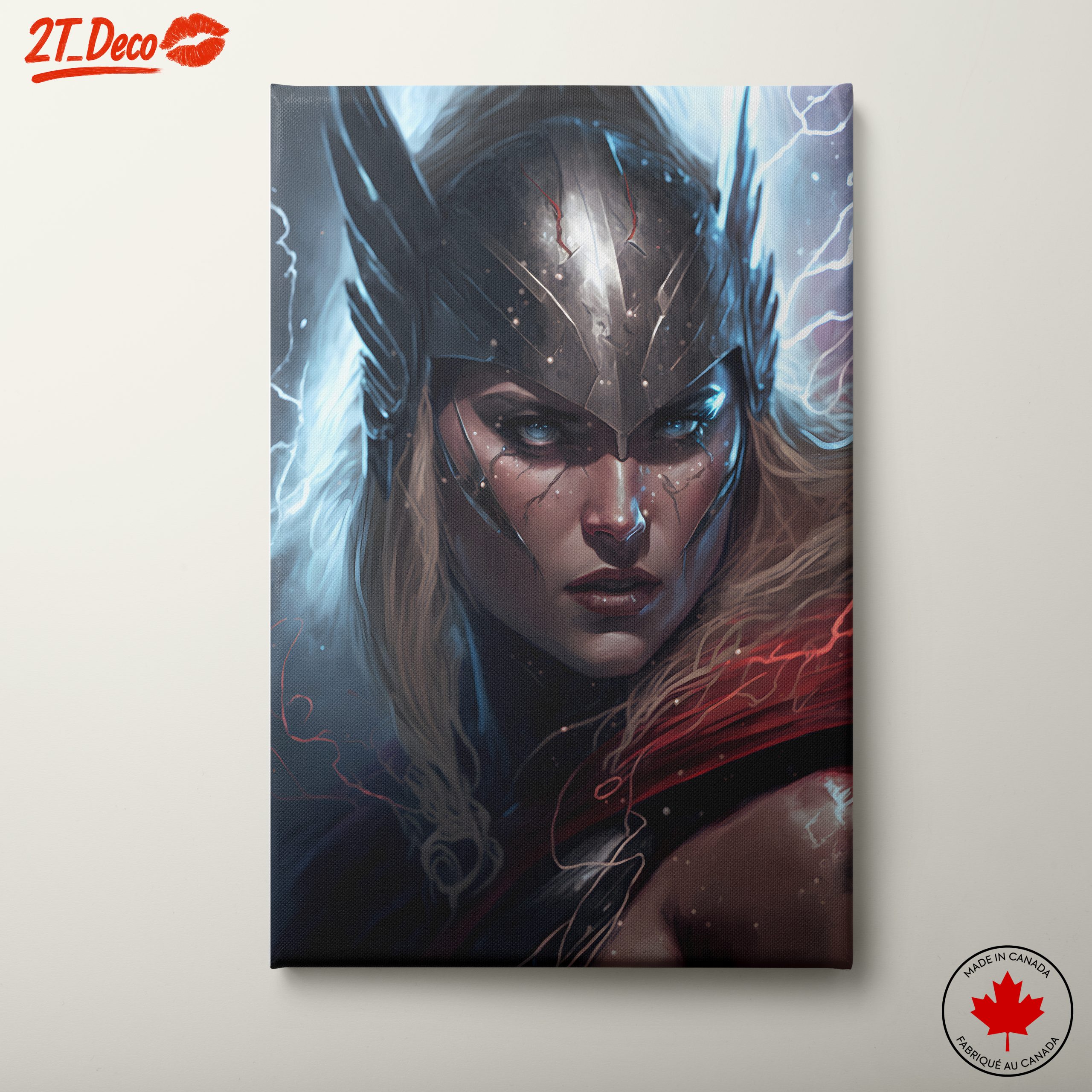 Powerful Character Portrait of a Warrior