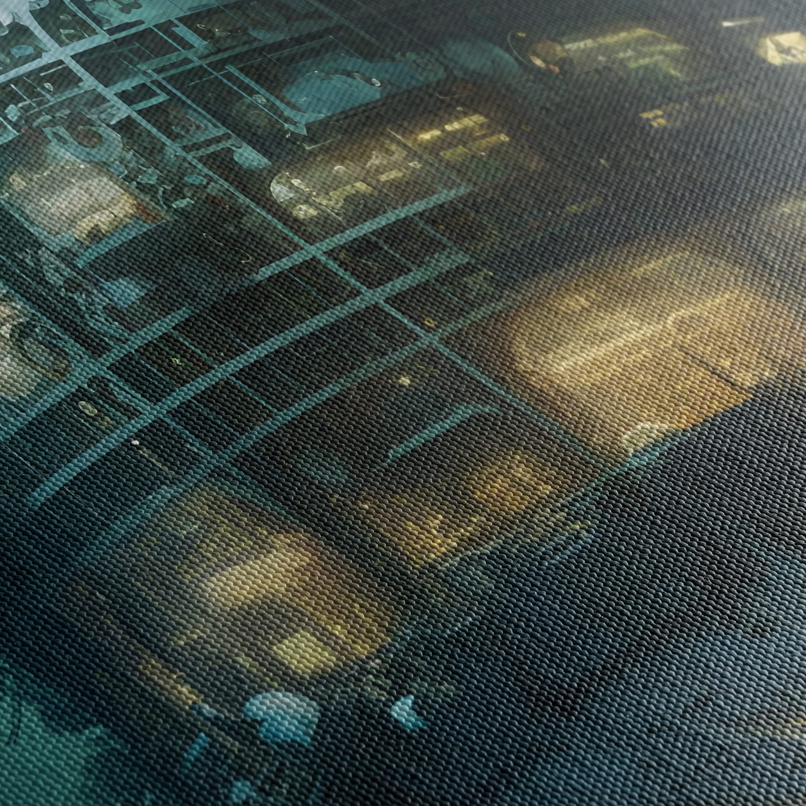 Futuristic Underwater Cityscape with Illuminated Structures - Image 5