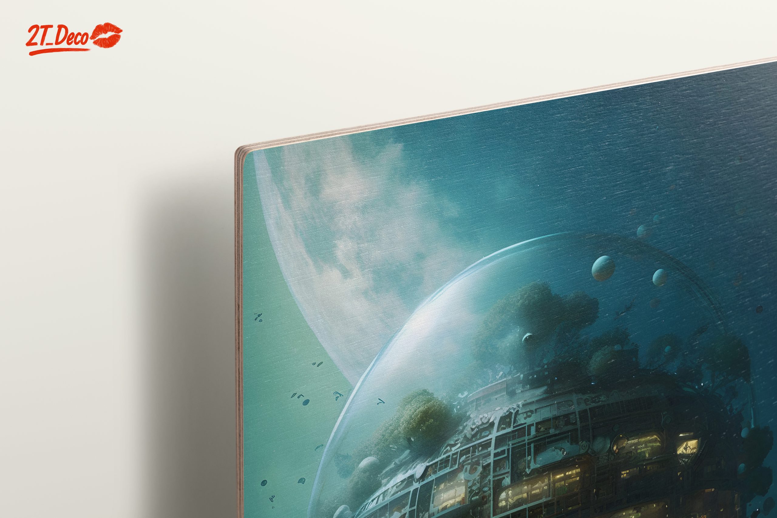 Futuristic Underwater Cityscape with Illuminated Structures - Image 15