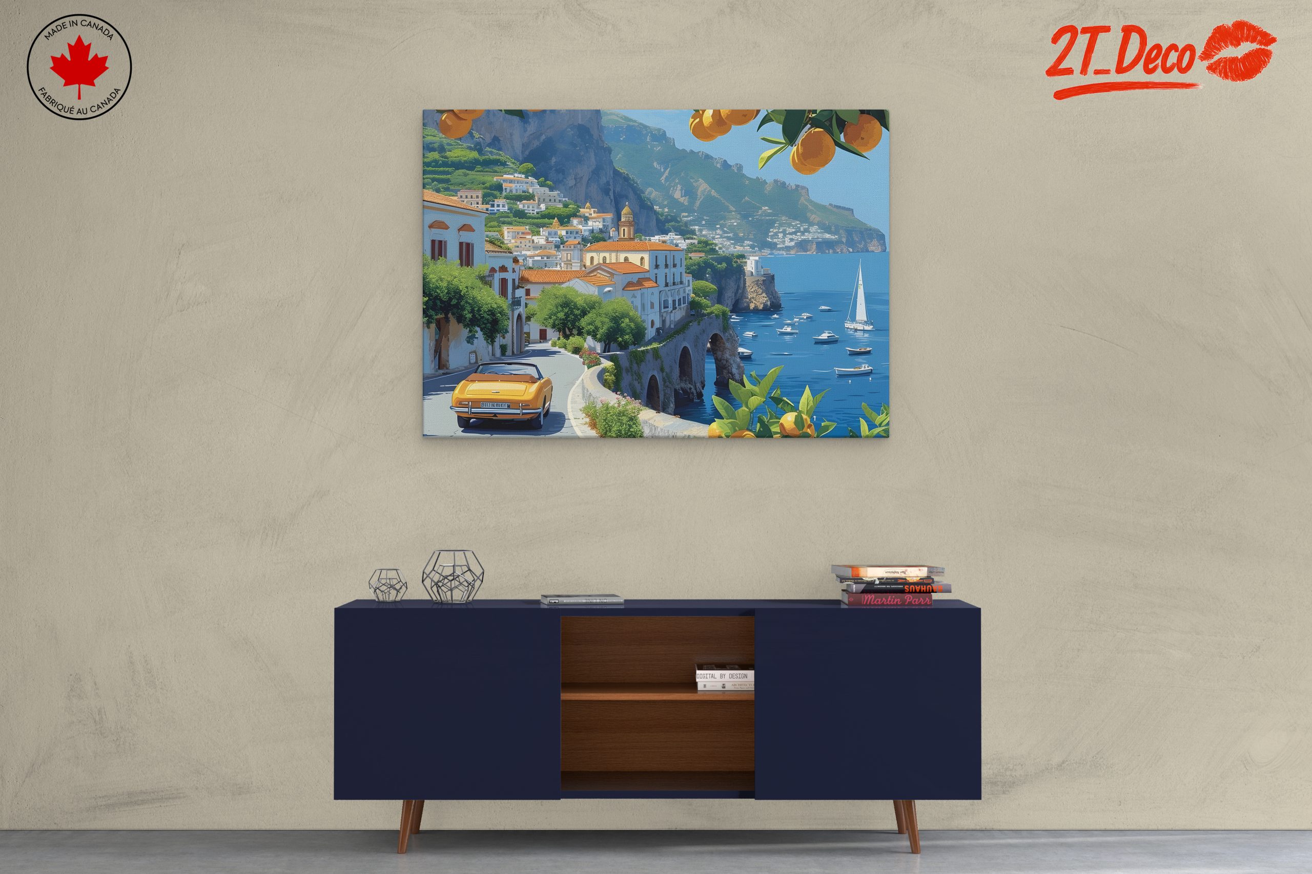 Charming Coastal Drive Through Mediterranean Village - Image 3