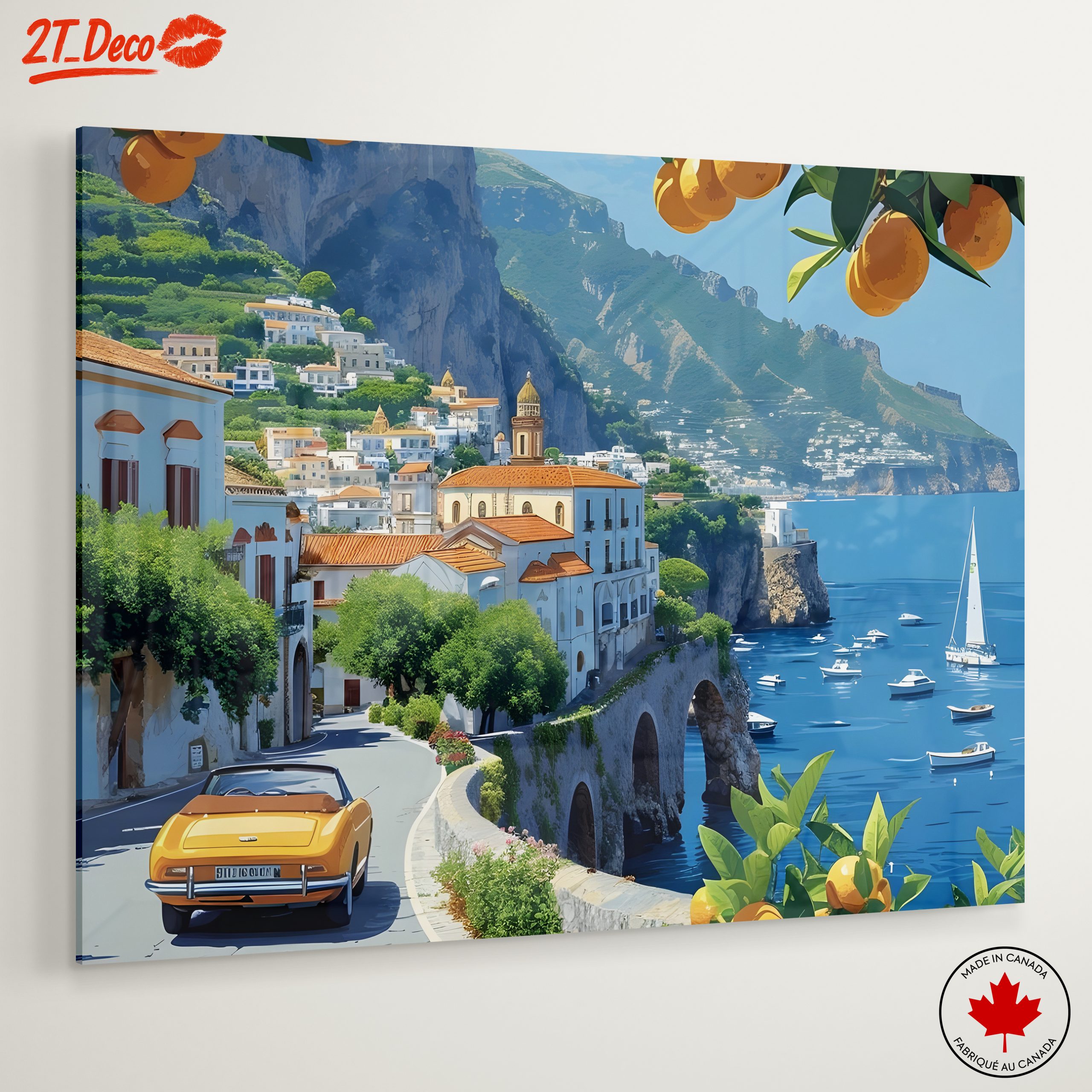 Charming Coastal Drive Through Mediterranean Village - Image 6