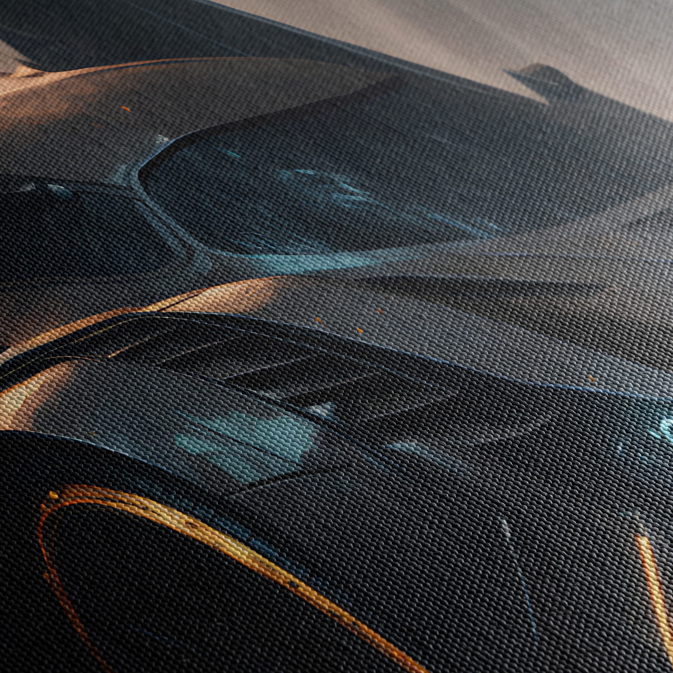 Futuristic Batmobile in Urban Setting - Image 5