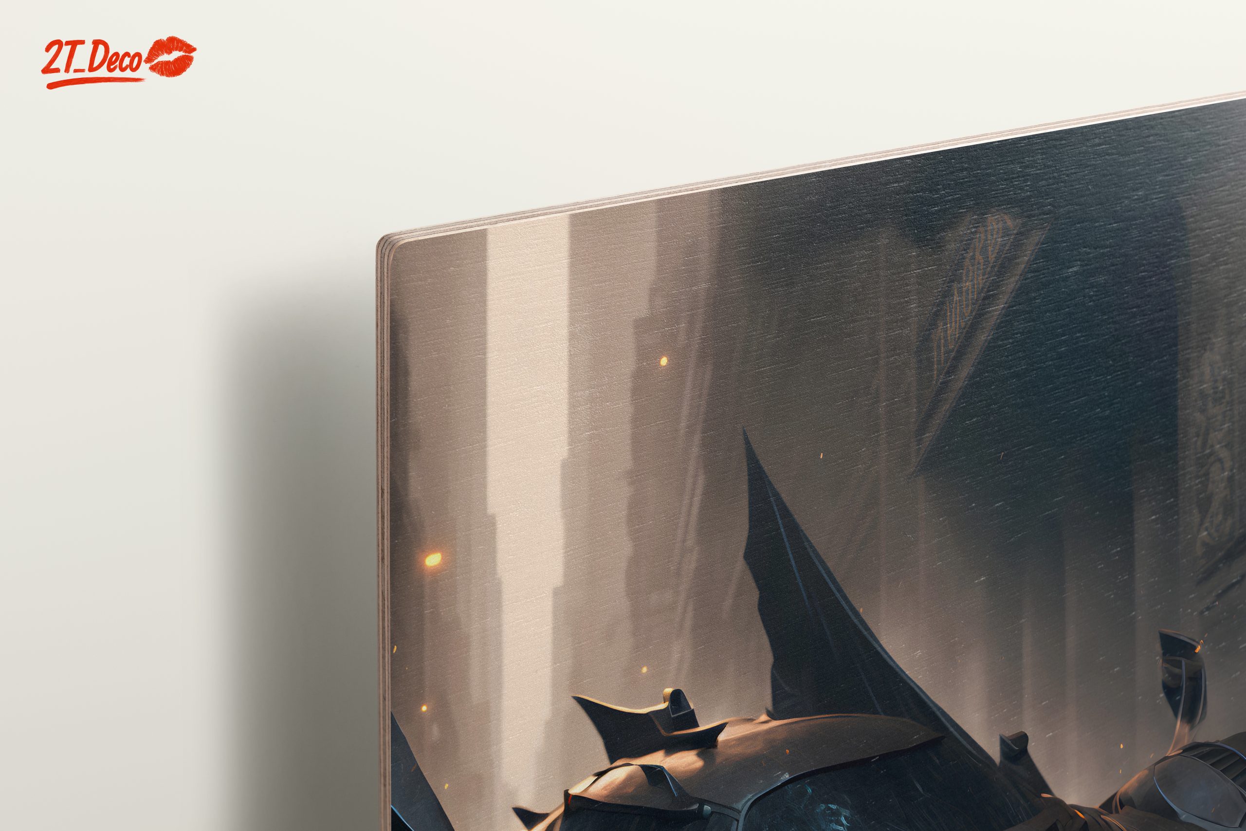 Futuristic Batmobile in Urban Setting - Image 15
