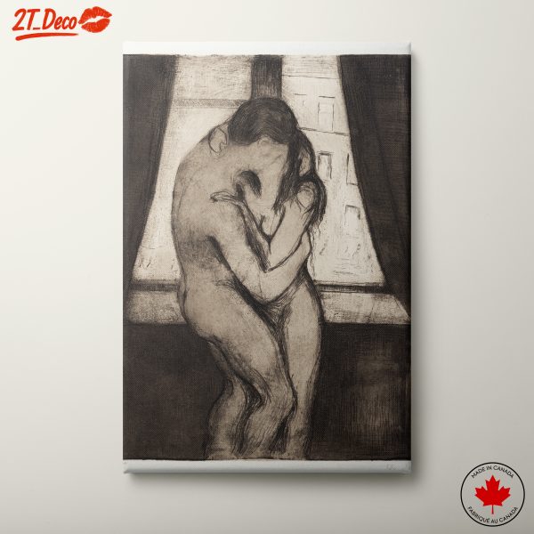 Emotional Embrace Contemporary Portrait