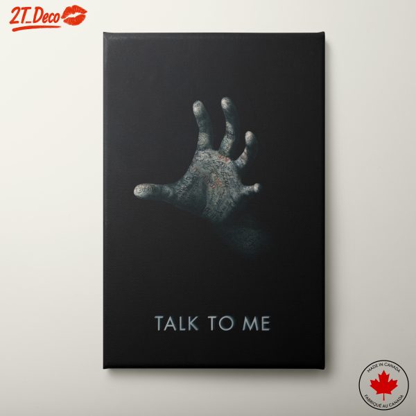 Stylized Hand Art with Text Elements