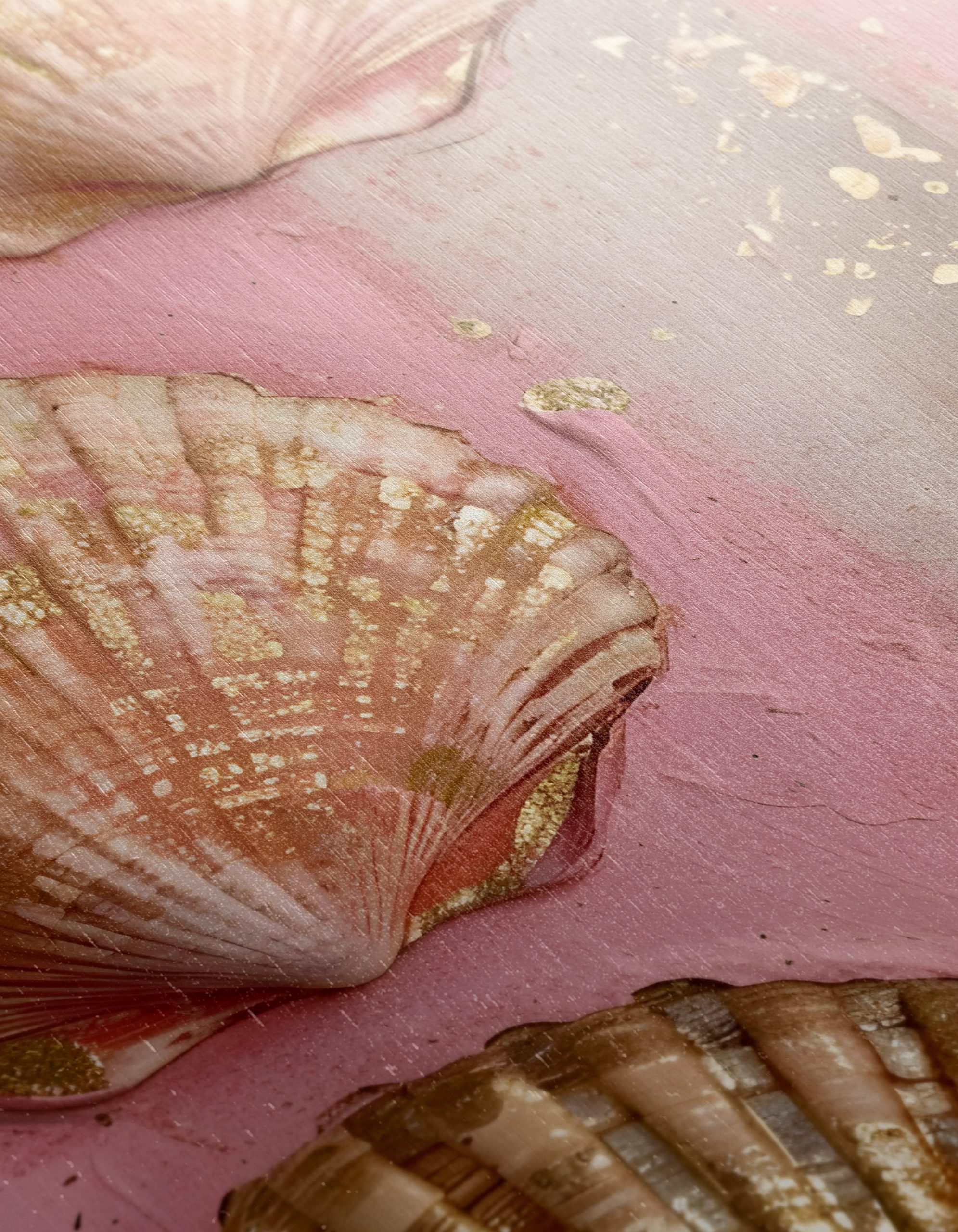 Elegant Seashell Botanical Art - Image 12