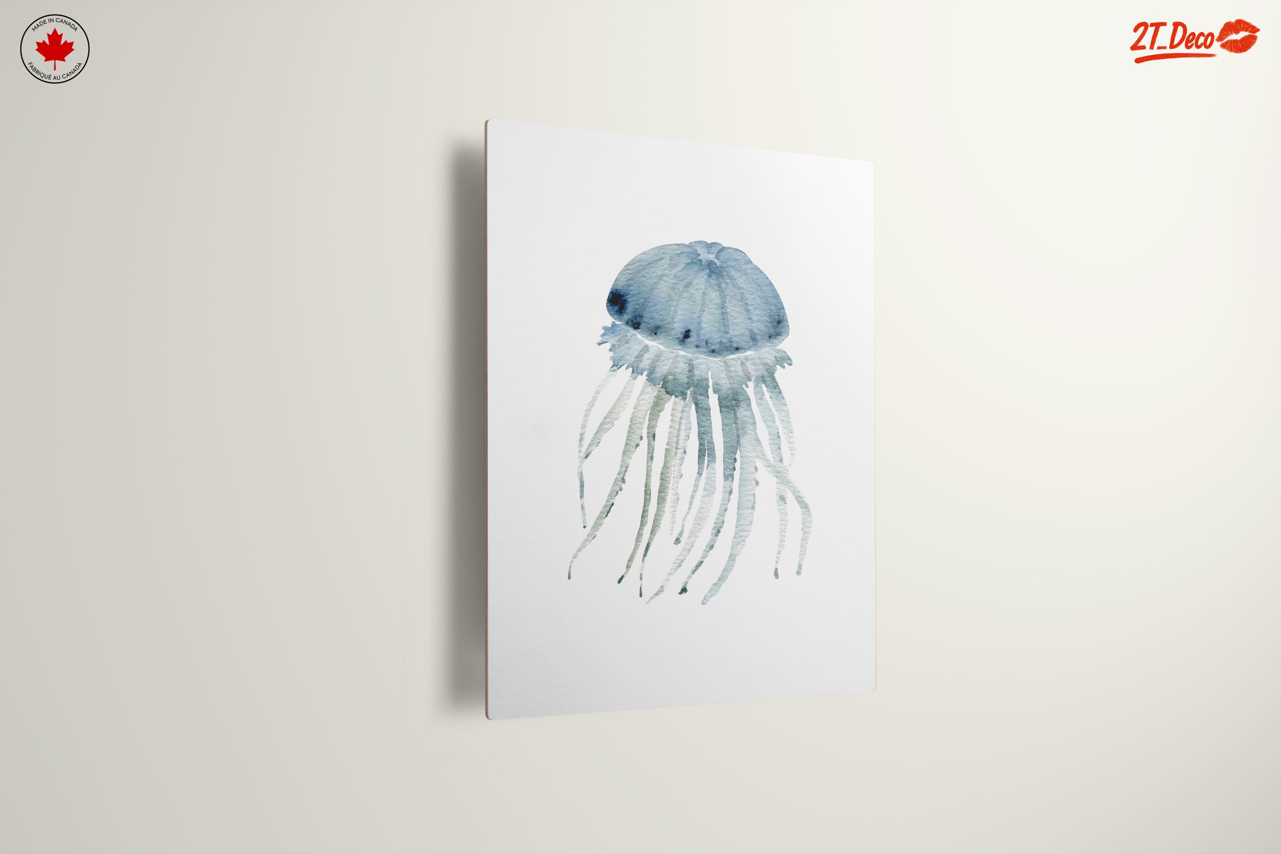 Abstract Jellyfish Watercolor Art 2 - Image 13