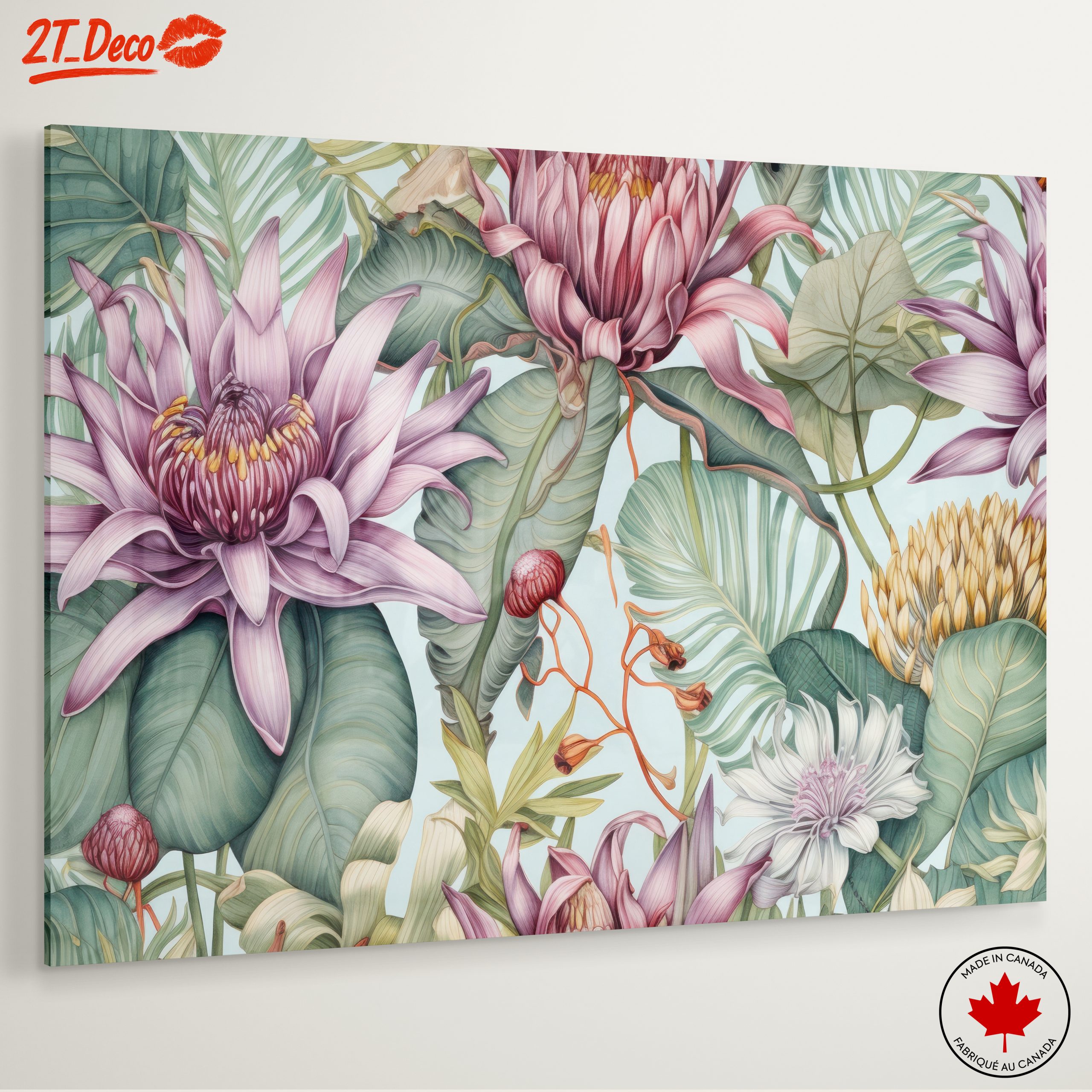 Vibrant Botanical Flower Art - Image 6